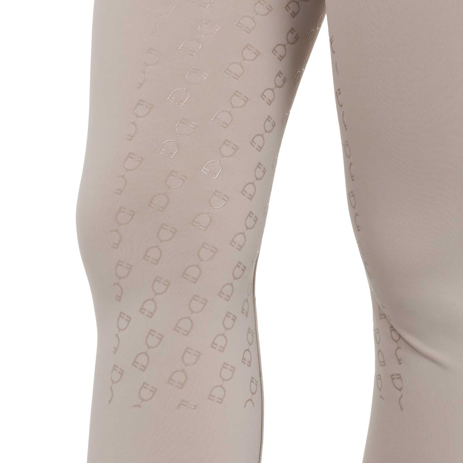 Damen-Leggings mit hohem Bund und Gürtelschlaufen