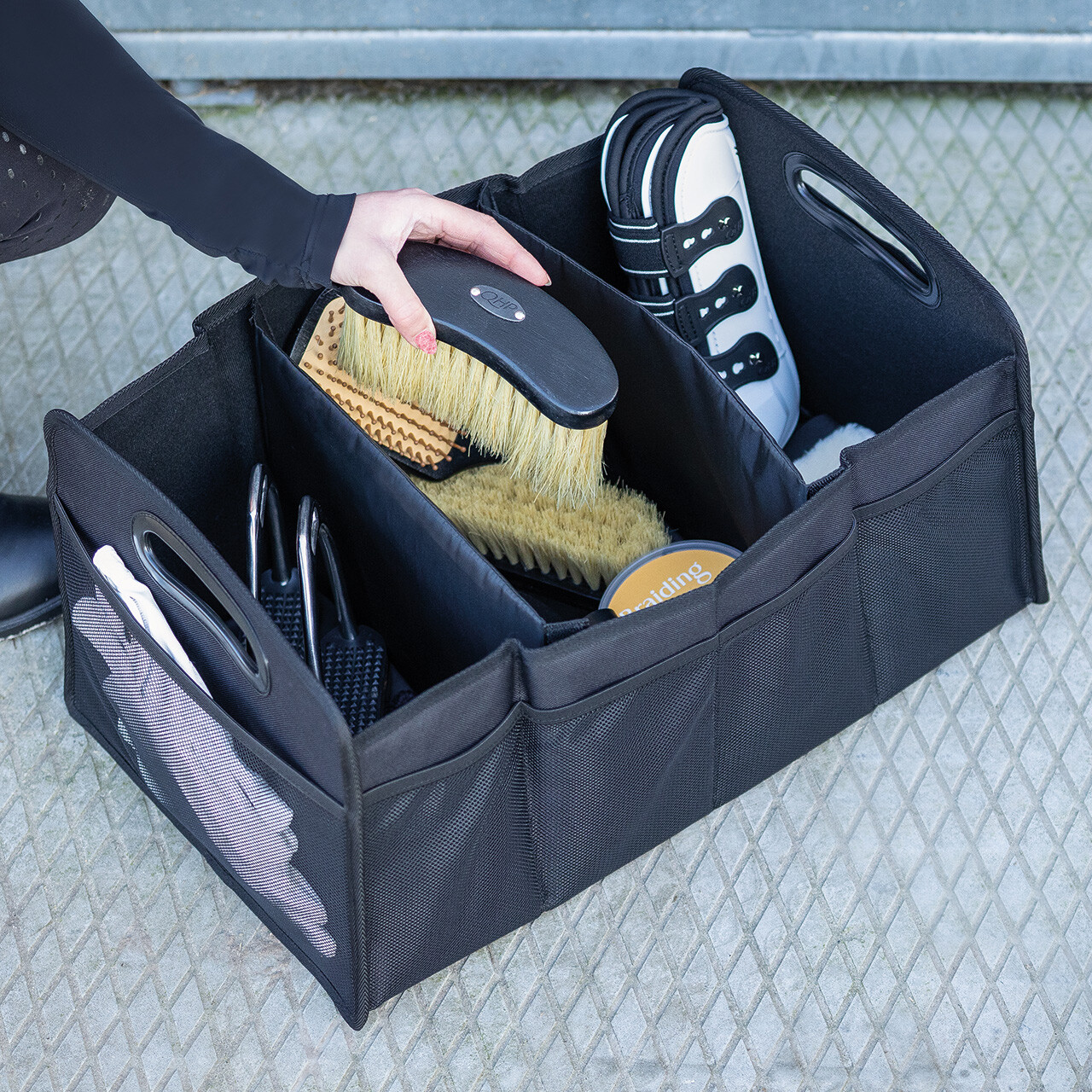 Faltbare aufbewahrungsbox