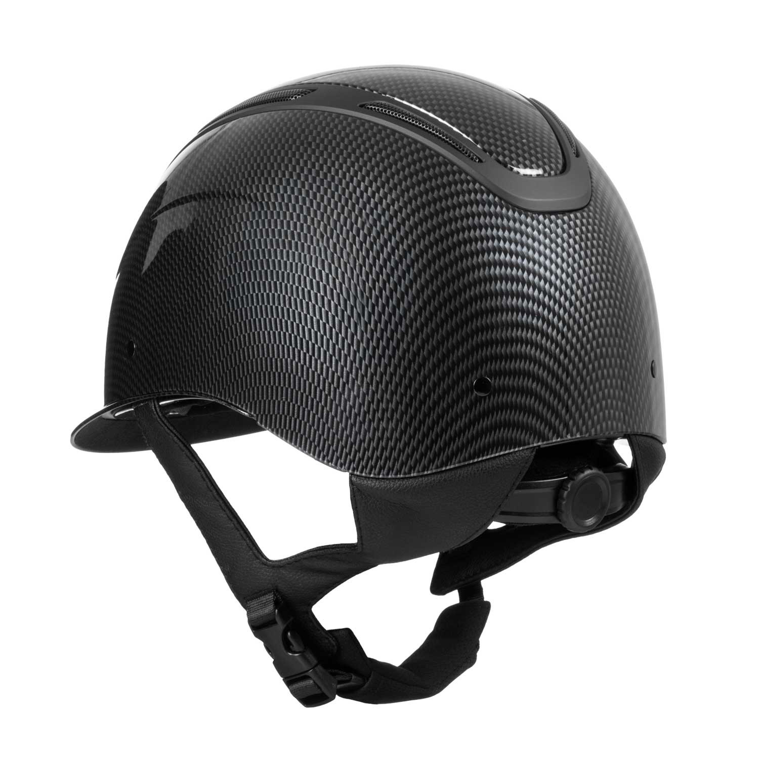 Unisex-Reithelm Apocalypse Carbon mit Carbon-Schale, EN 1384-2023