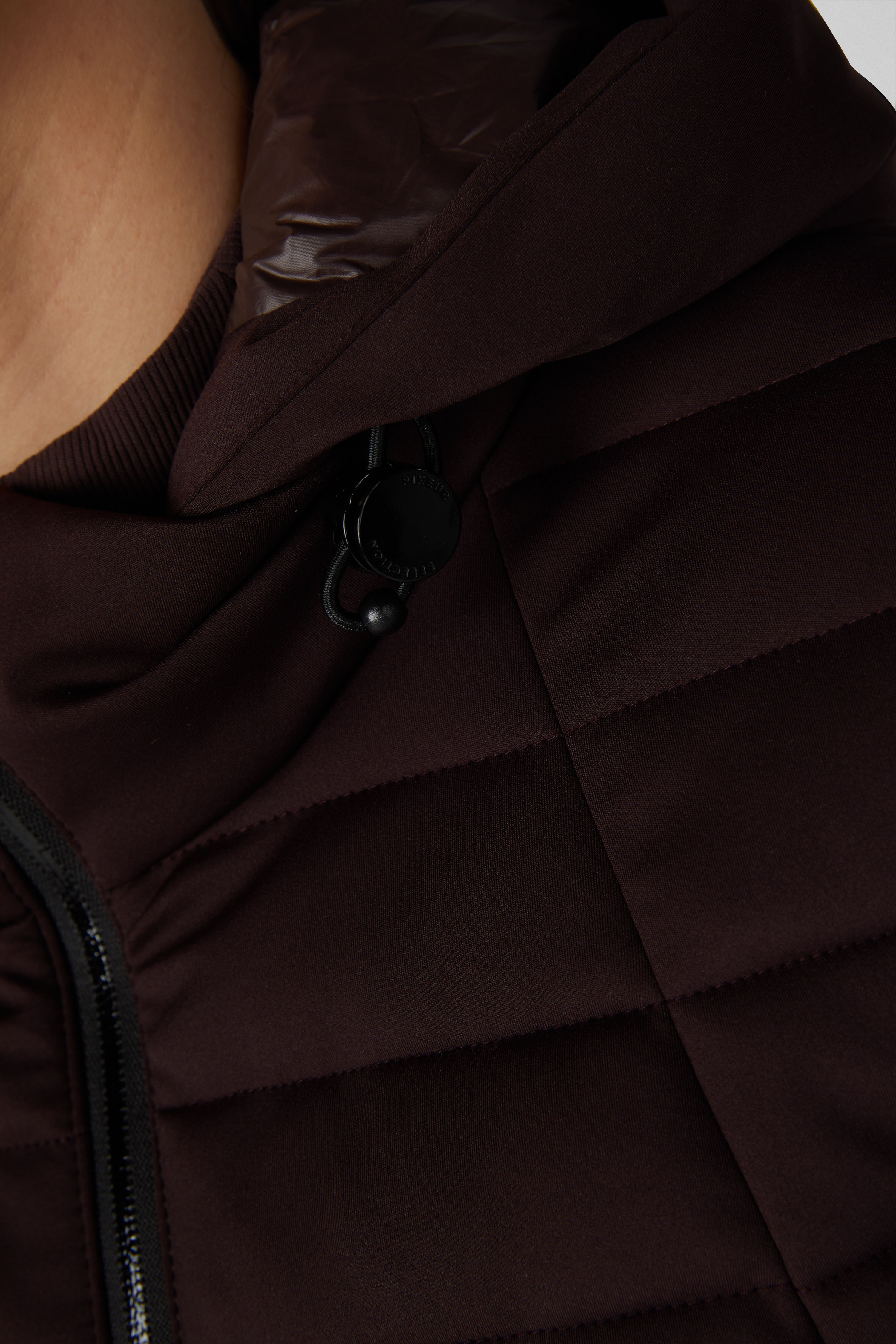 Steppfleecejacke Damen Quiltsiehld Fleece