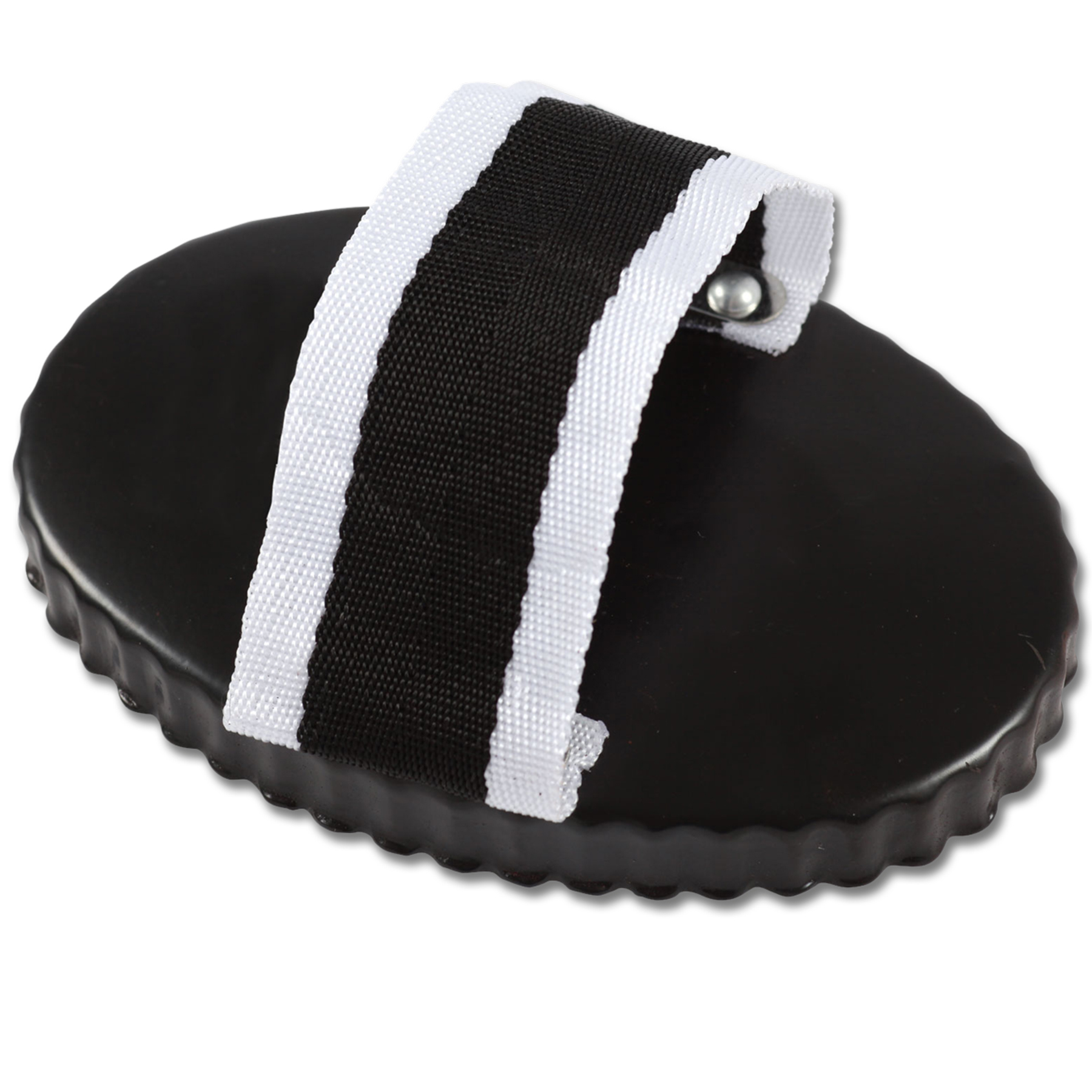 Metallstriegel, schwarz