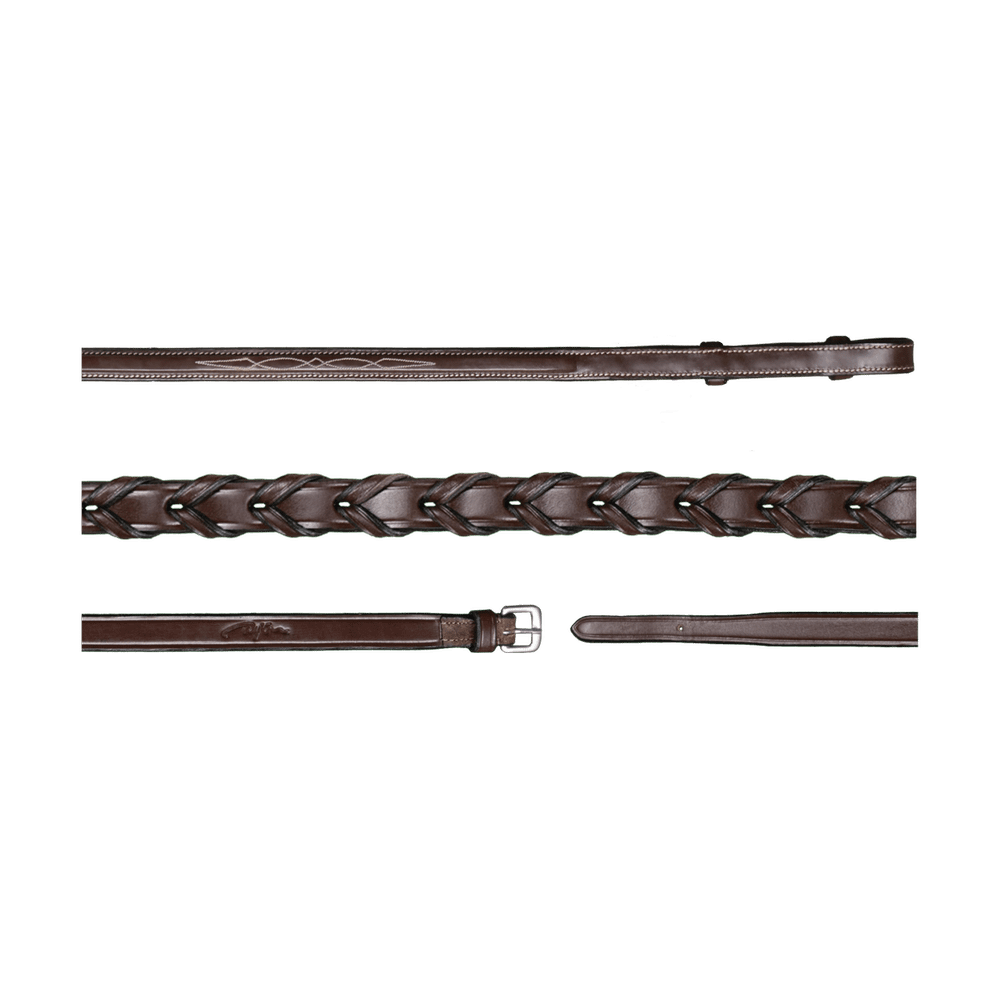 5/8" (13 mm) plaited reins