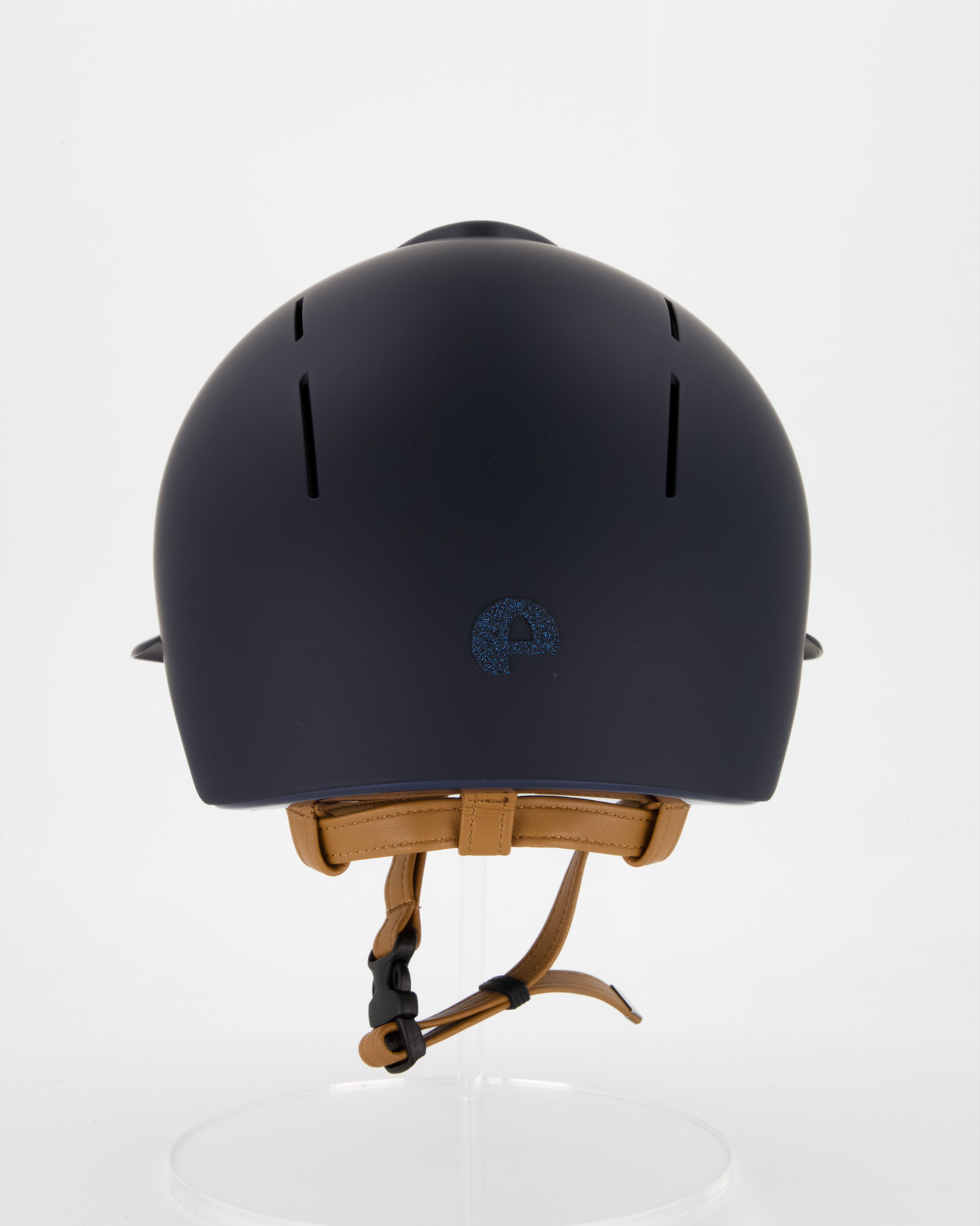 Reithelm Smart Nova Polo Star mit beigen Kinnriemen