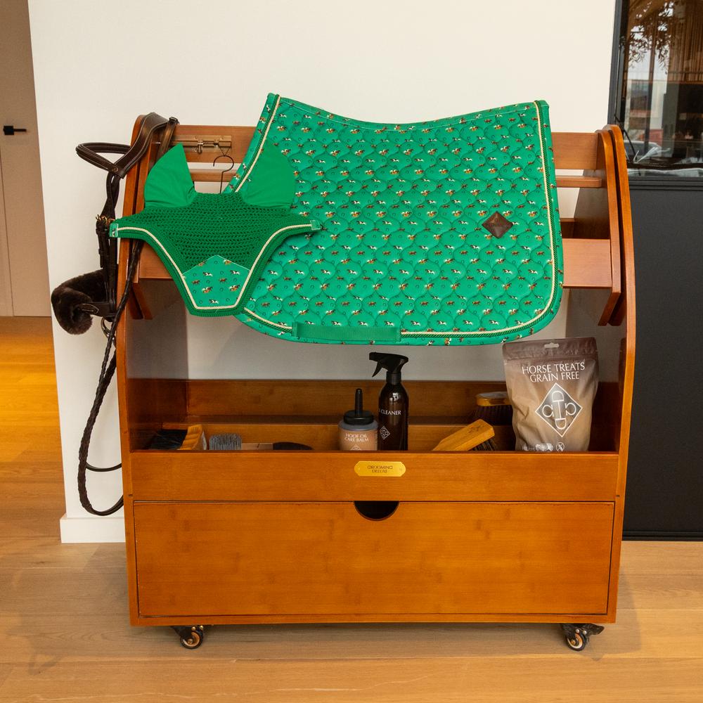 Tapis de selle Velvet Horse printing Dressage