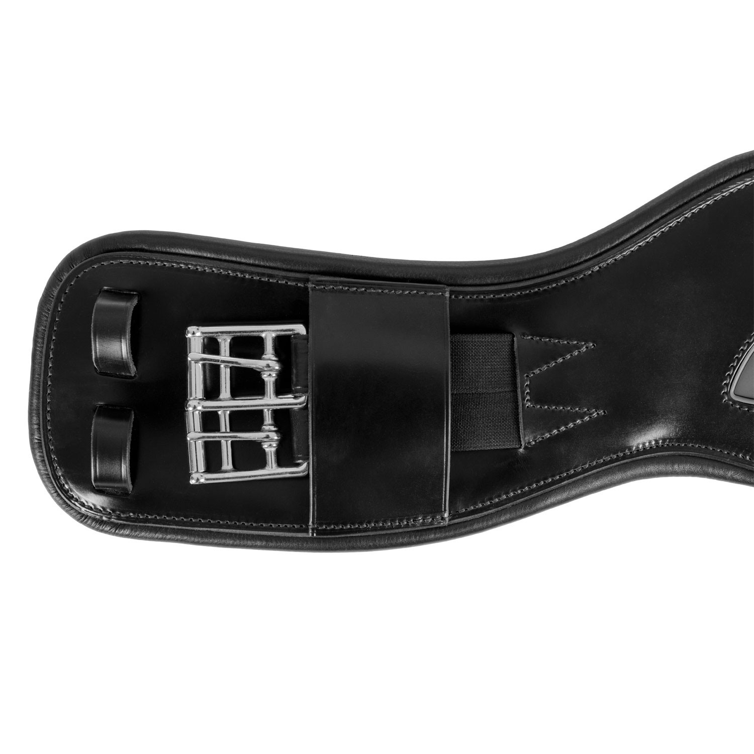 Anatomischer Dressursattelgurt Leder