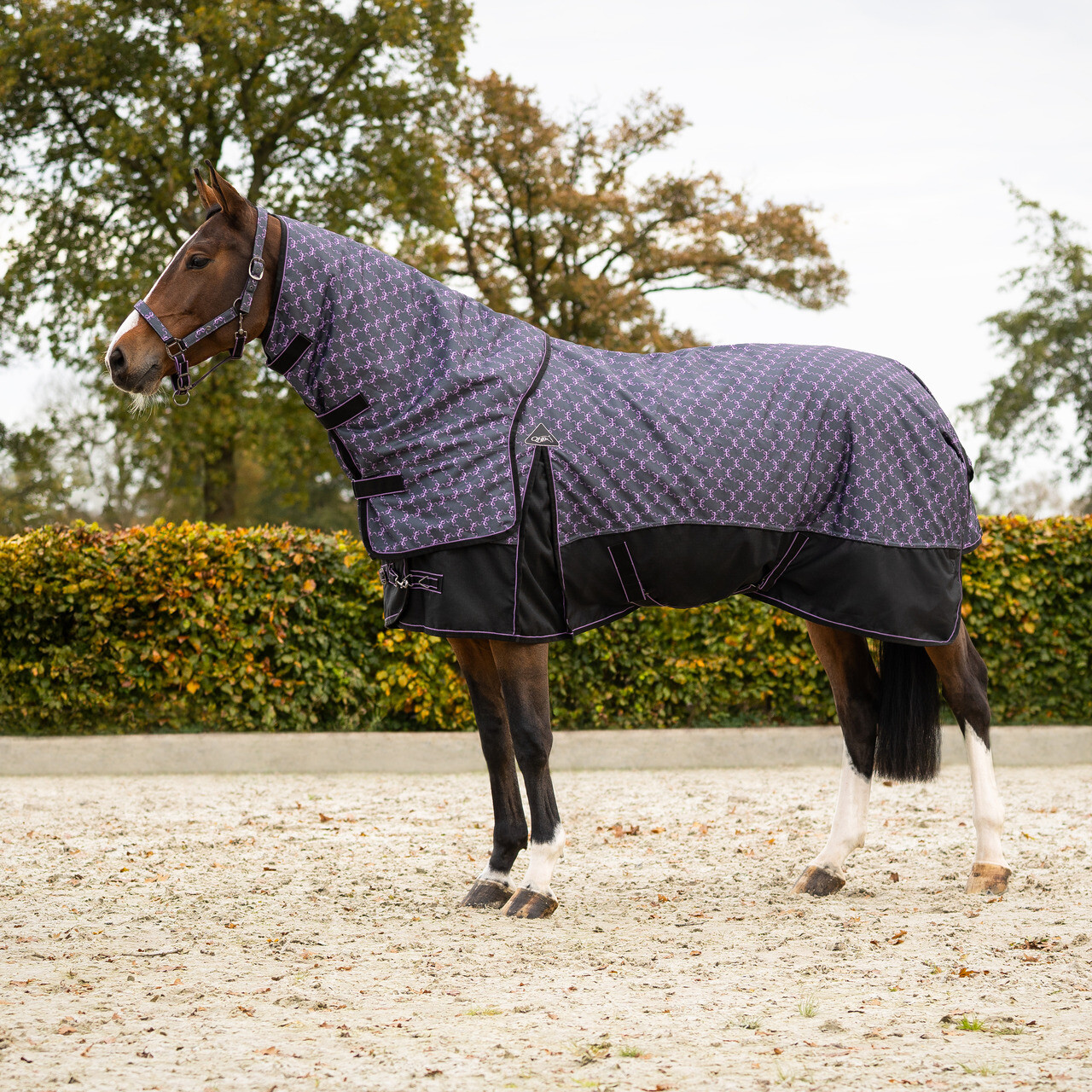 Turnoutdecke 1200D Collection 150gr mit abnehmbarem Hals