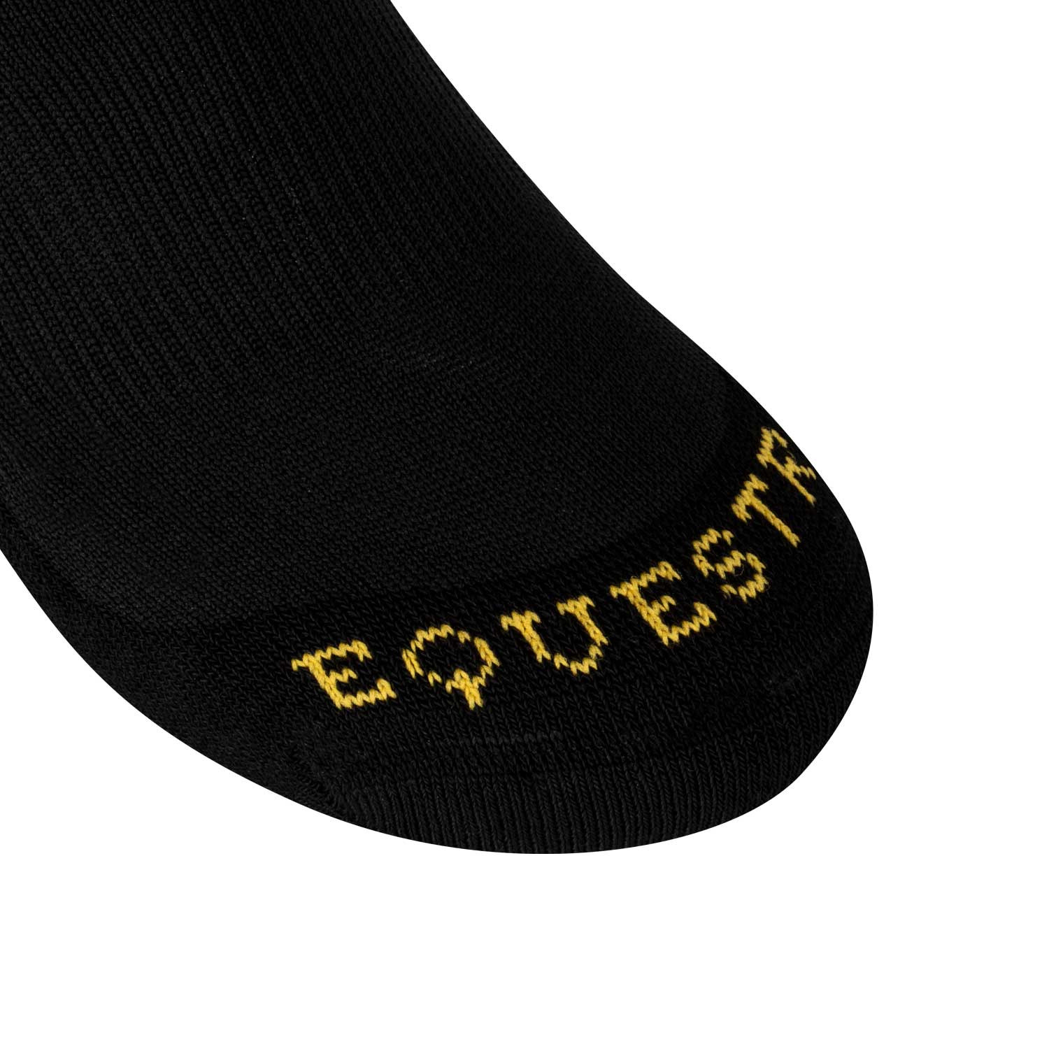 Elastische Funktionssocke mit kontrastierendem Logo