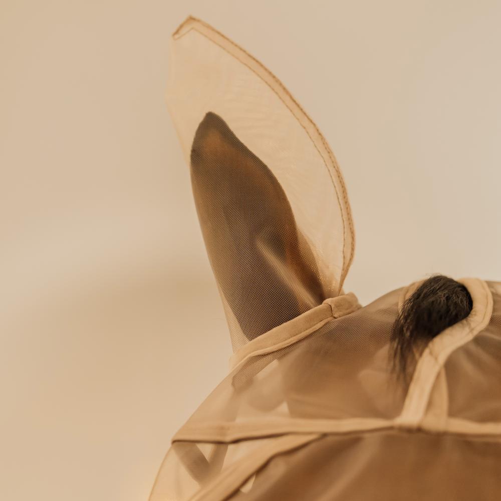 Classic fly mask with ears and nose