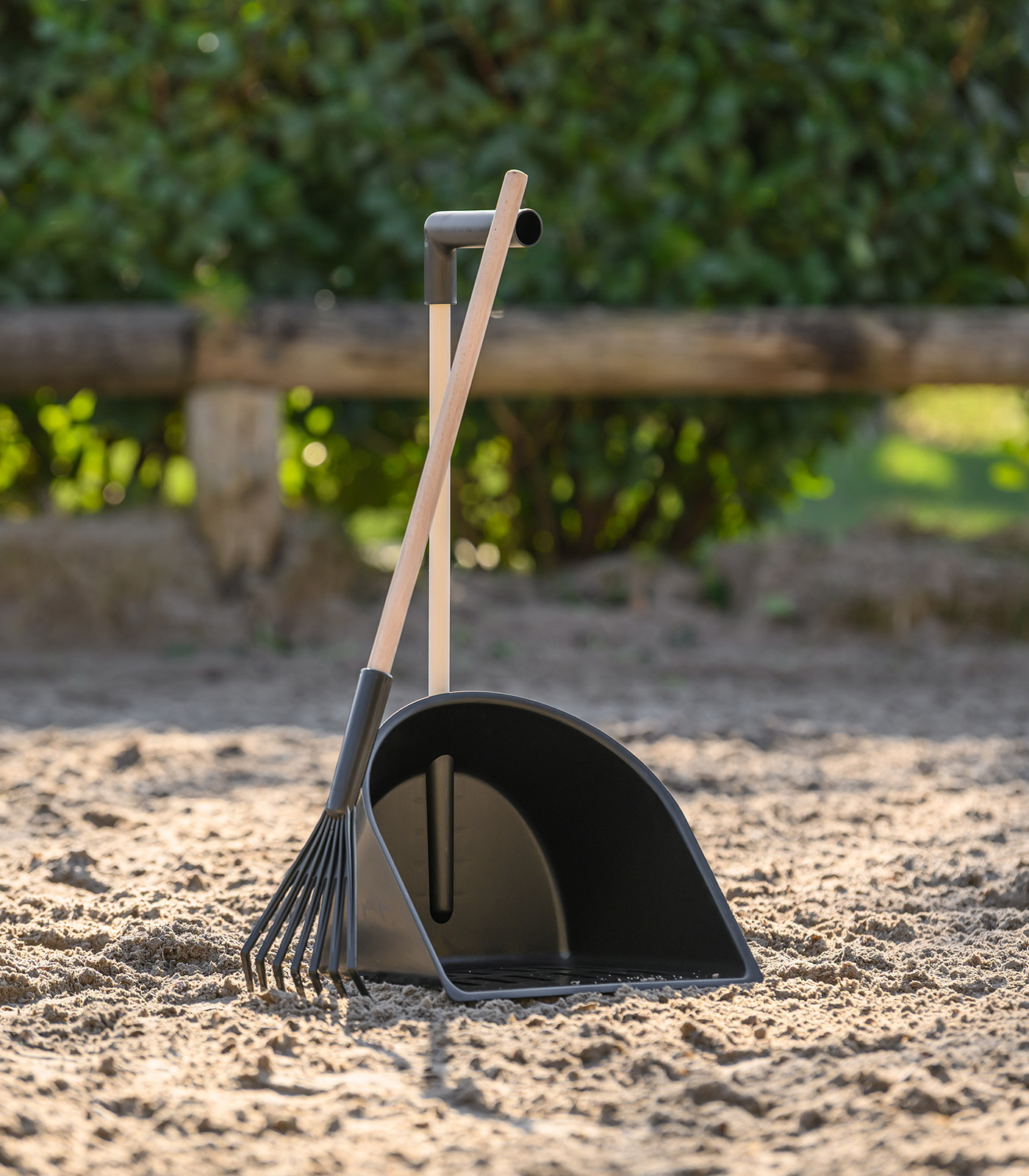 XL Bollensammler Shaker met Rechen, zwart, unmontiert