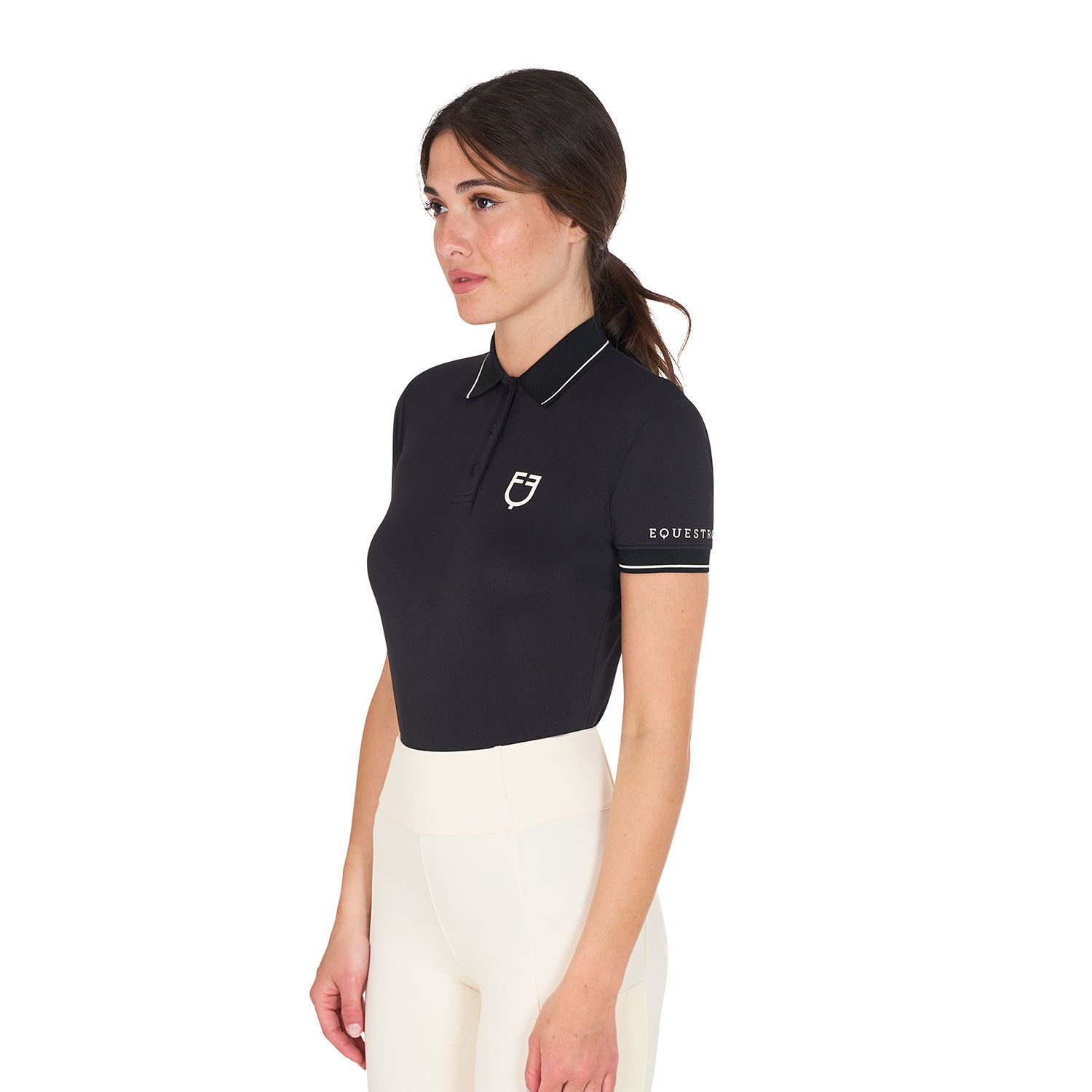 Polo-Shirt Slim Fit aus atmungsaktivem Material