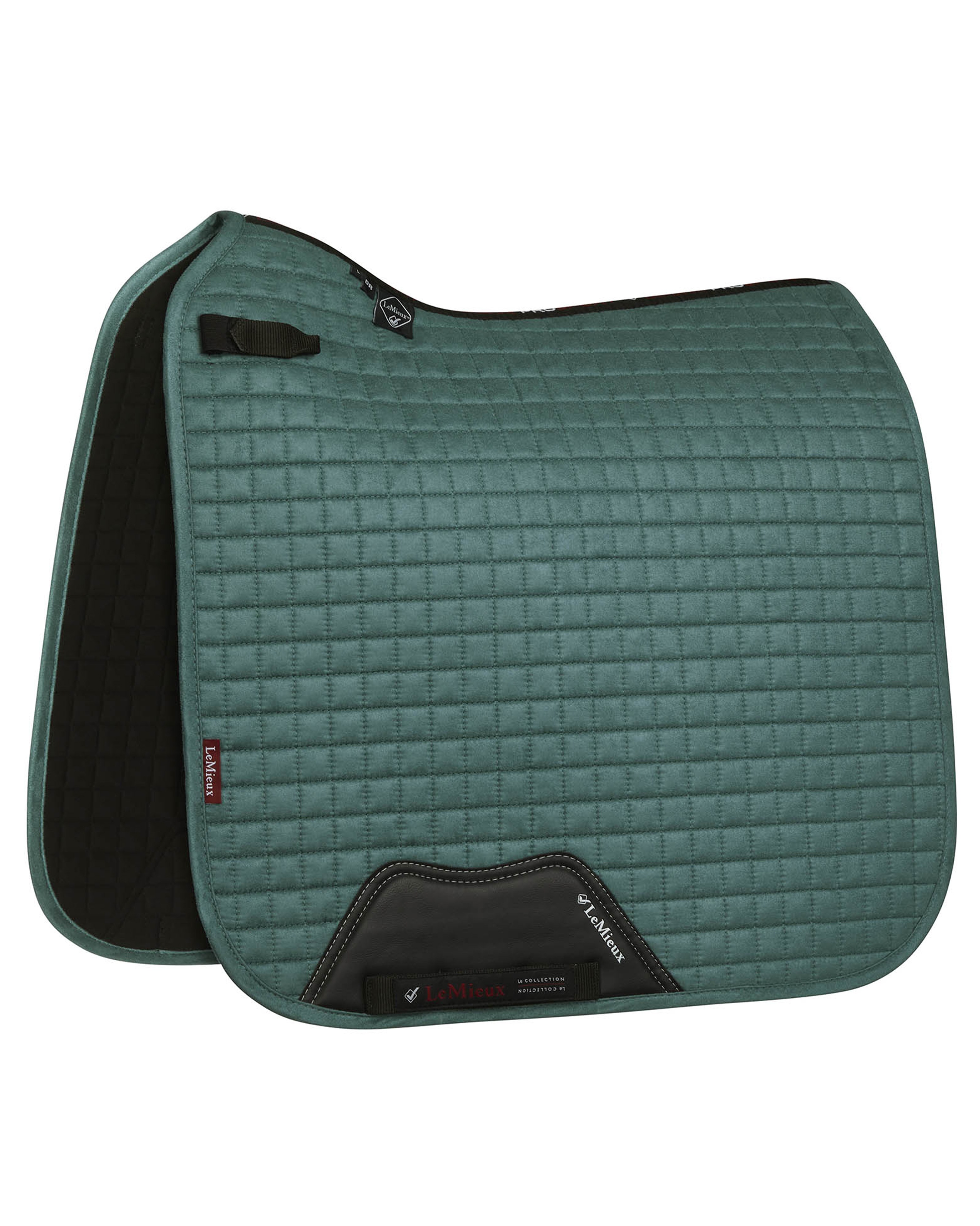 Dressage saddle pad Luxury Square in sage