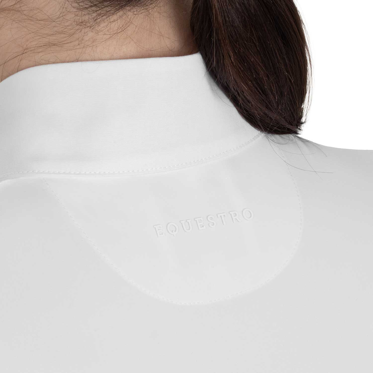 Damen-Turnierpolo kurzarm mit Mesh-Einsätzen