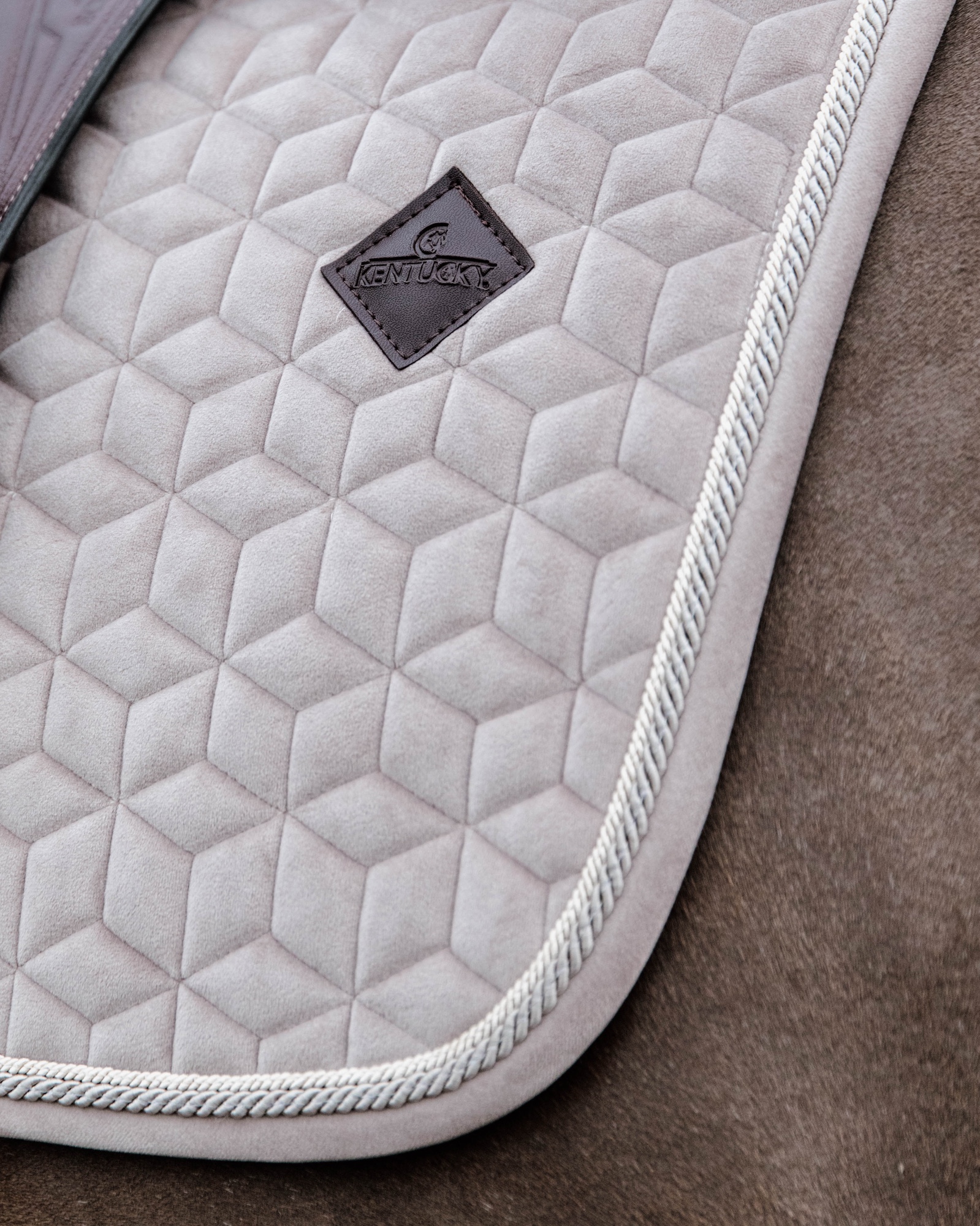 Dressage saddle pad Basic Velvet