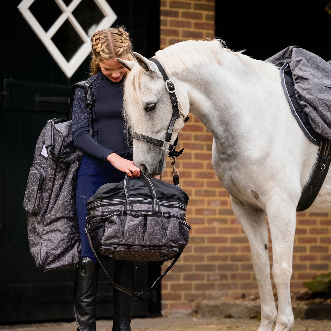 Reithose Lymee softshell Junior Vollbesatz