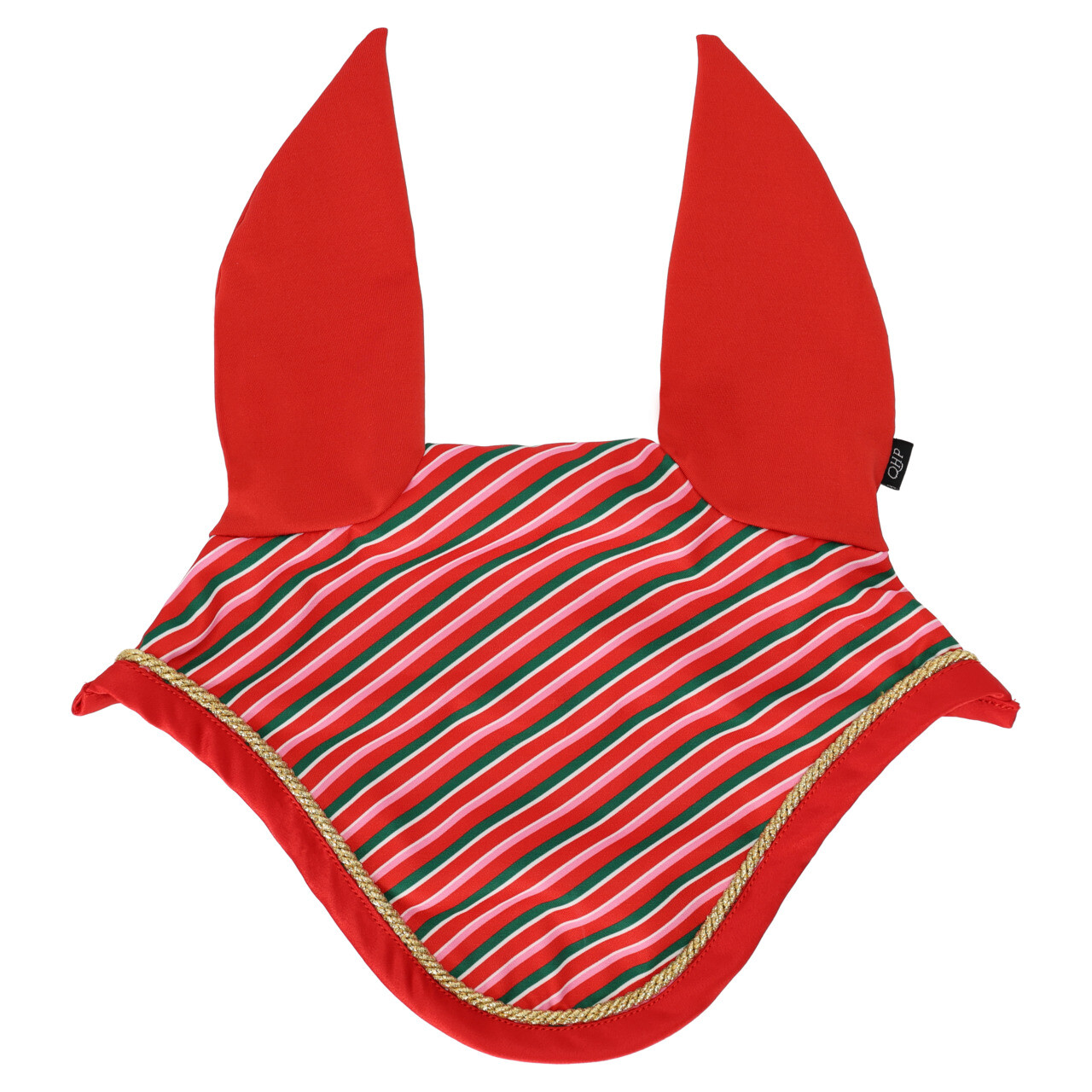 Christmas print fly ears
