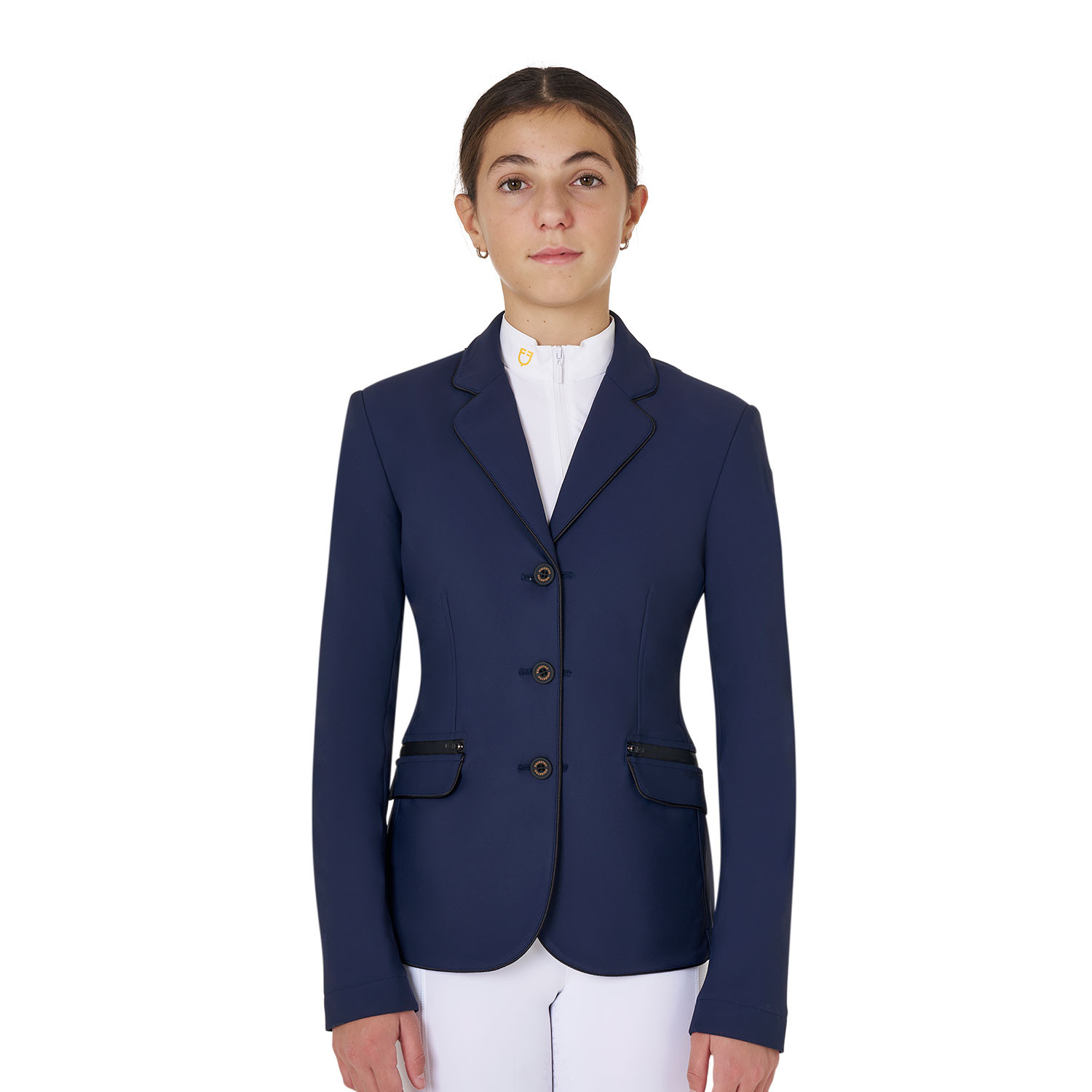 Turnierjacket für Mädchen aus technischem Gewebe