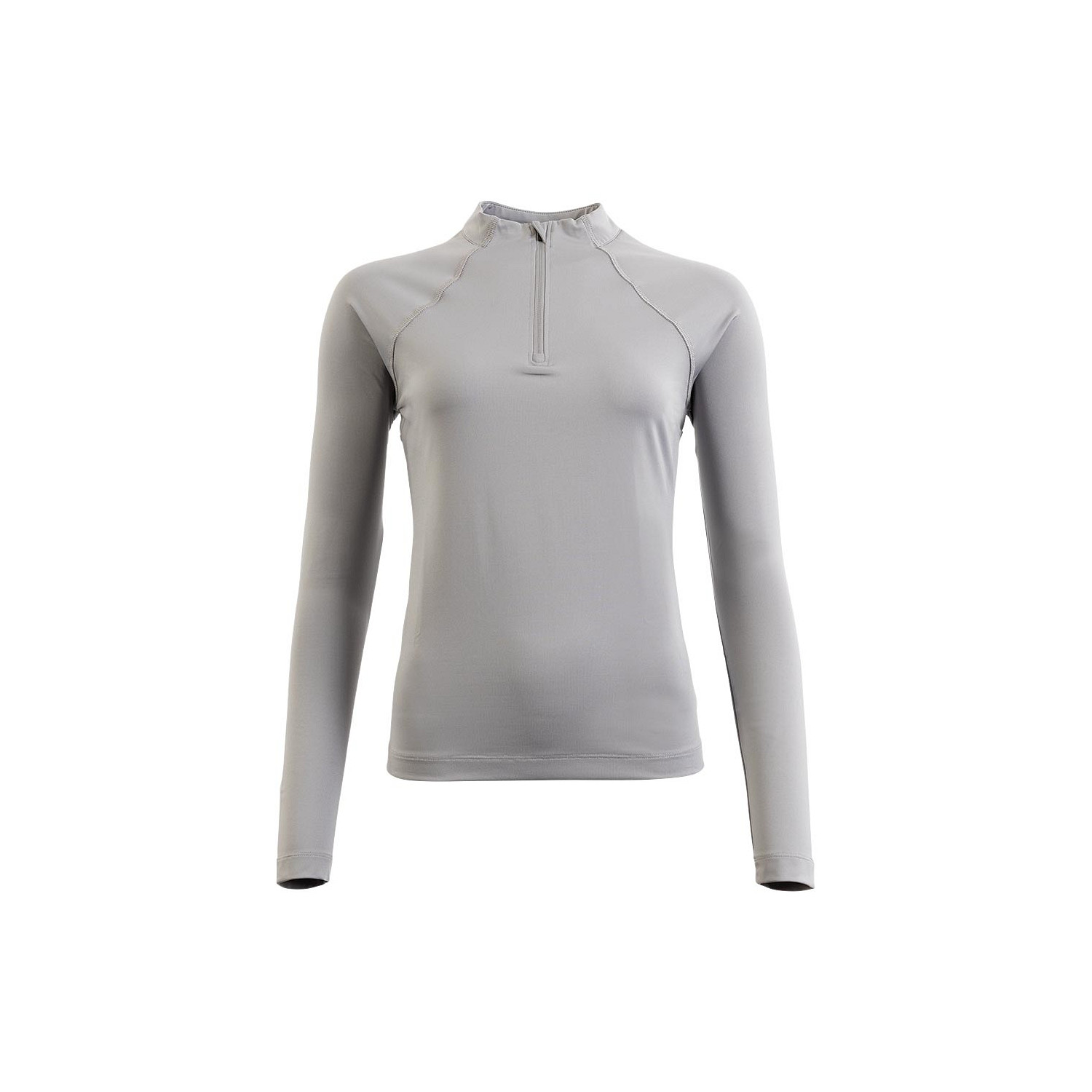 CLX Langarmshirt mit Reißverschluss Damen