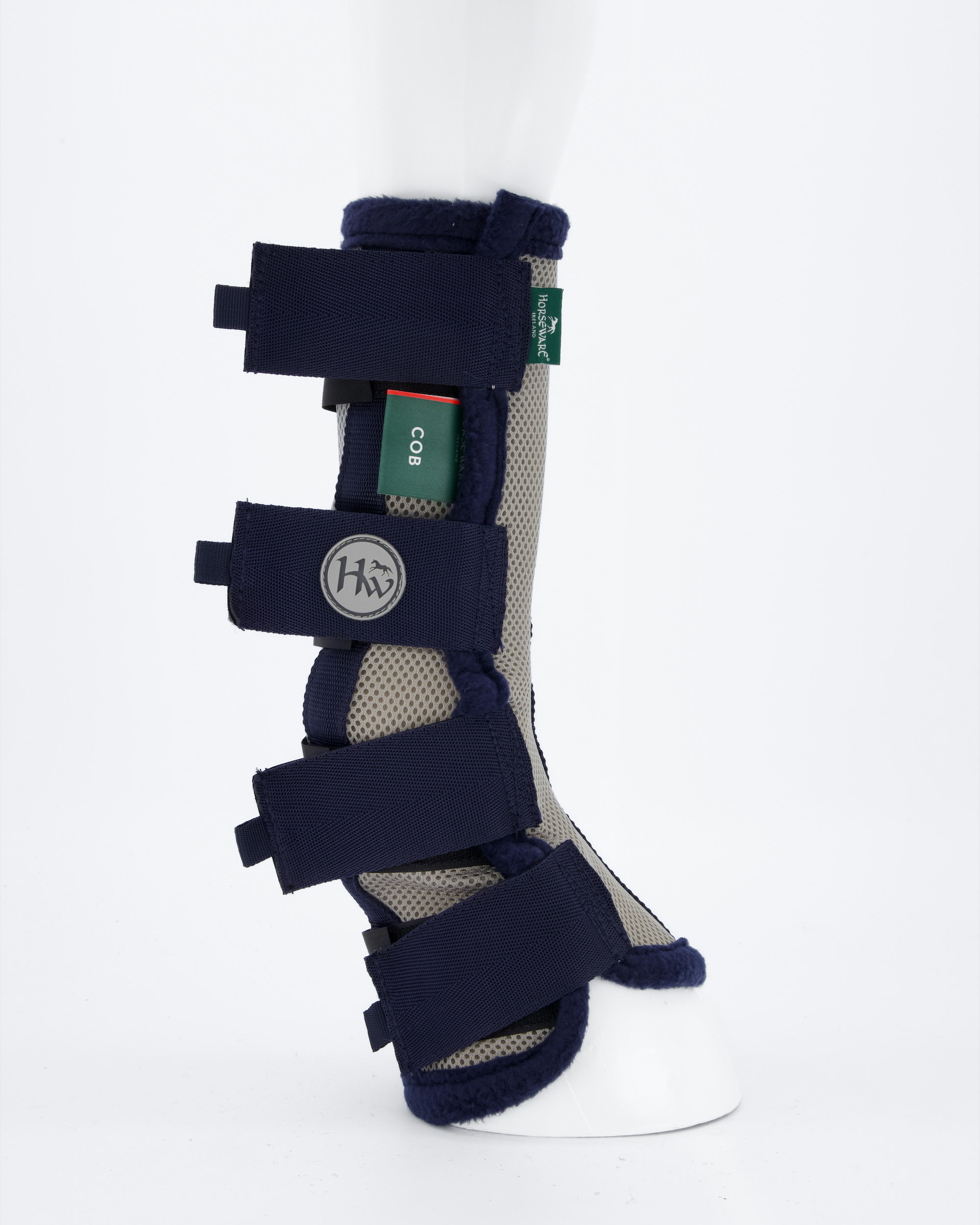 Fliegengamaschen Horseware in Silver & Navy