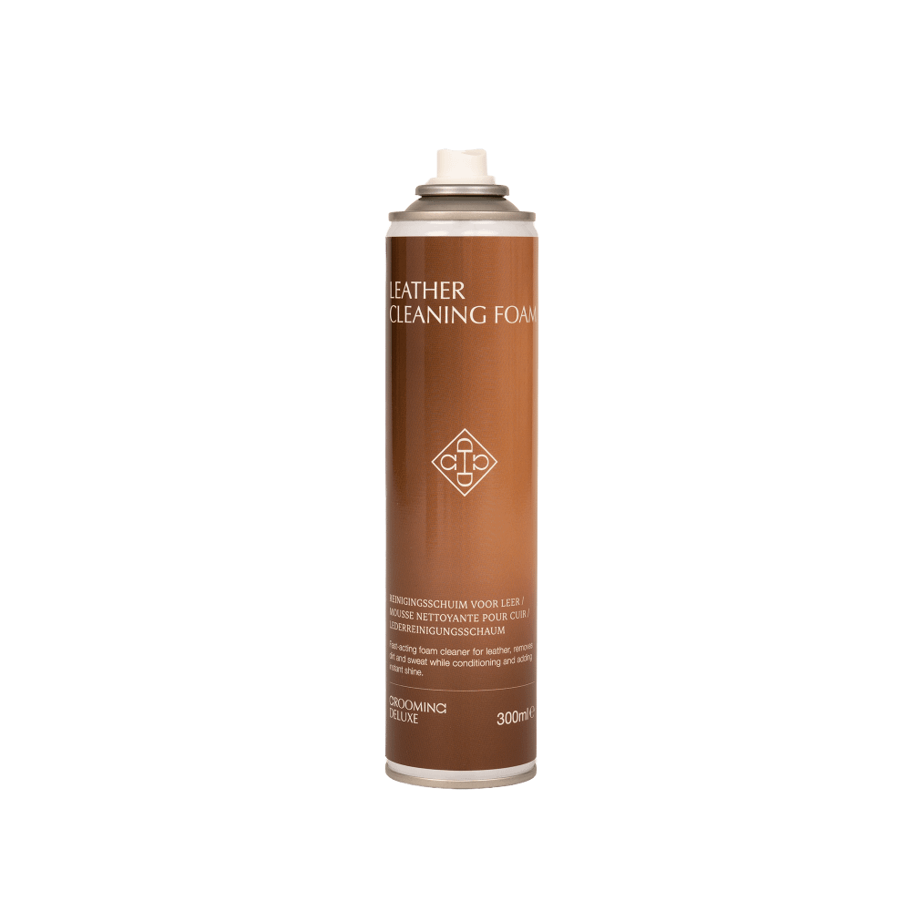 Leather cleaning foam