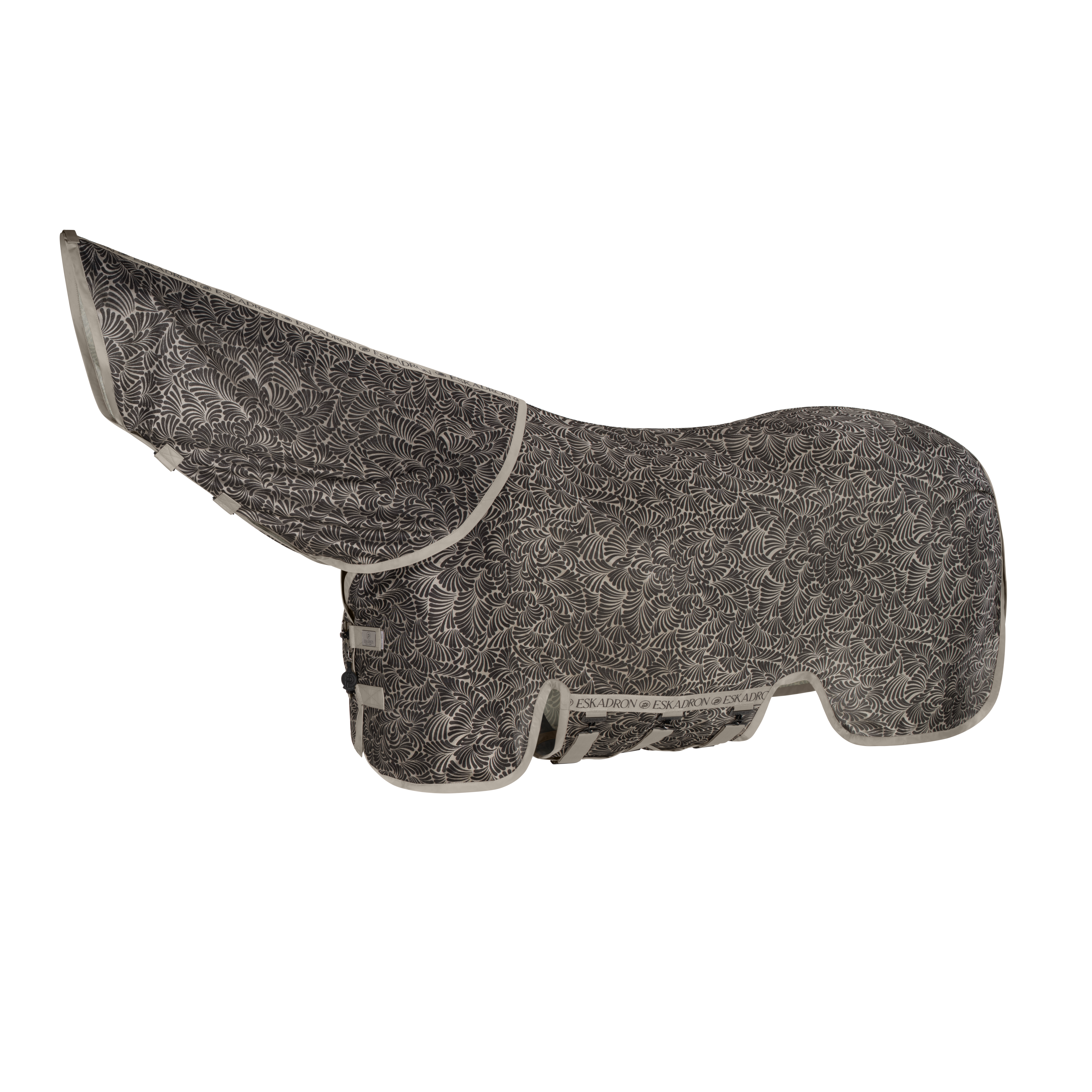 Fliegendecke Platinum Detach-Neck in pale grey