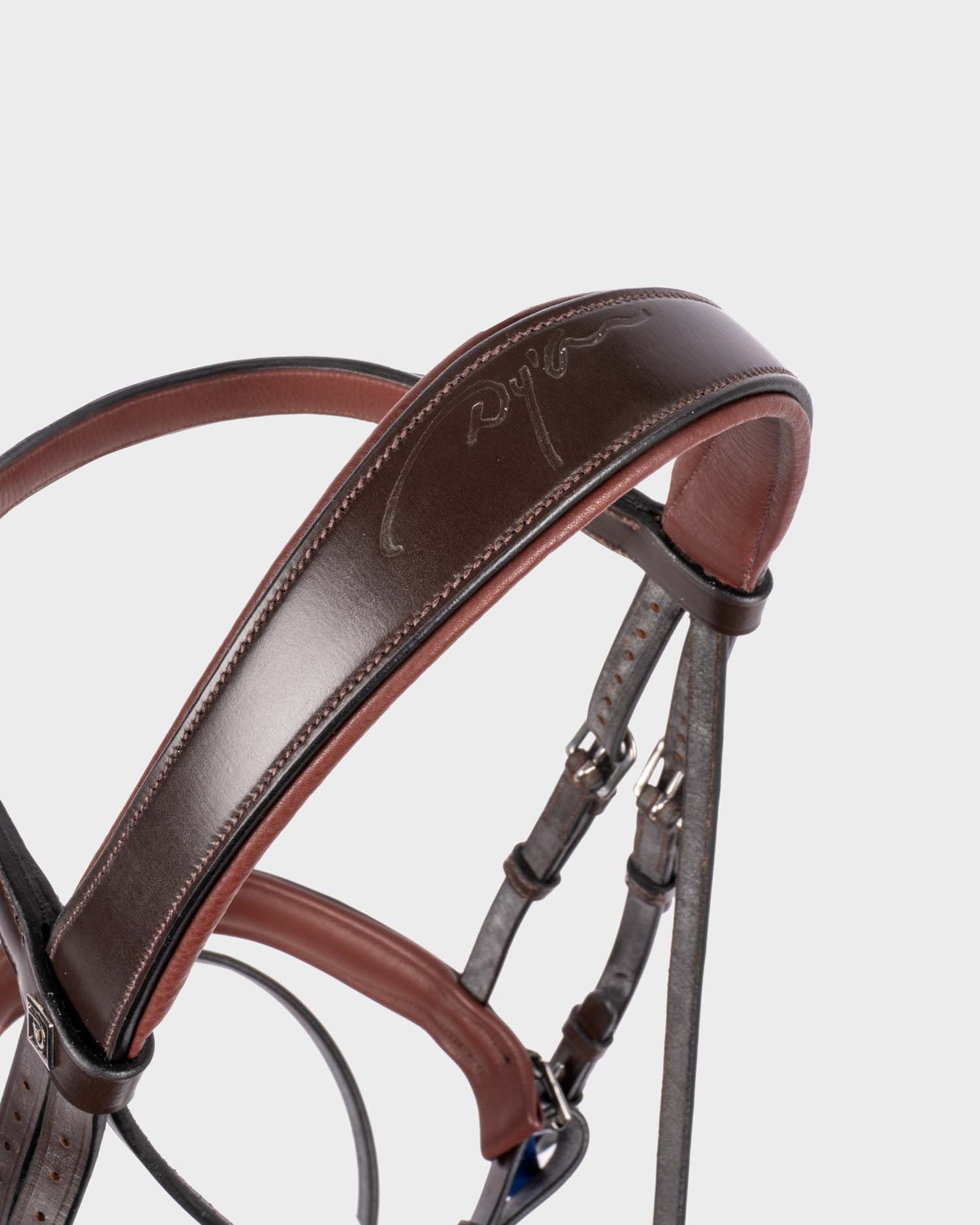 Snaffle bridle wide swedish-combined lacquer