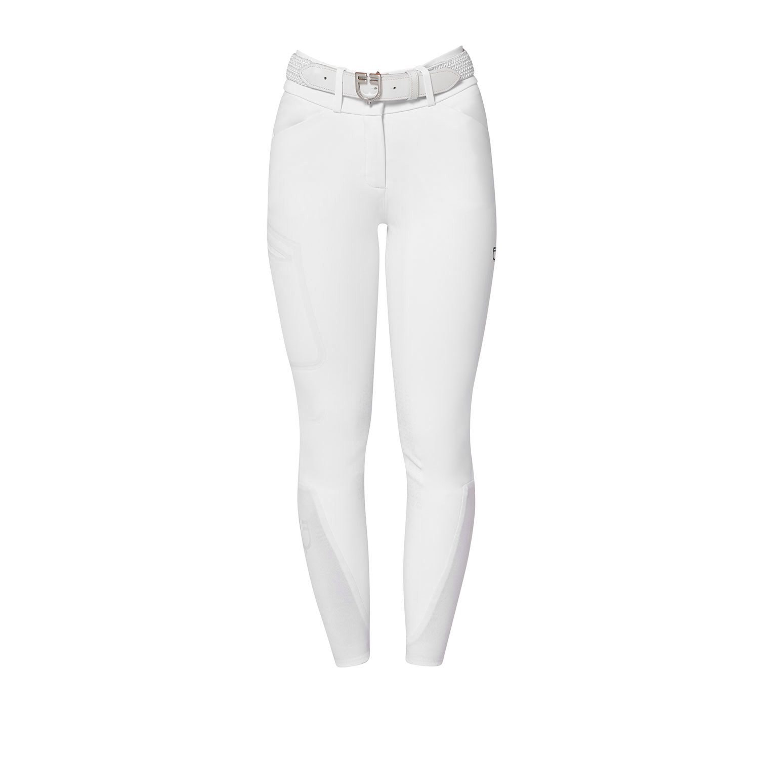 Damen-Reithose mit hohem Bund und Knee Grip