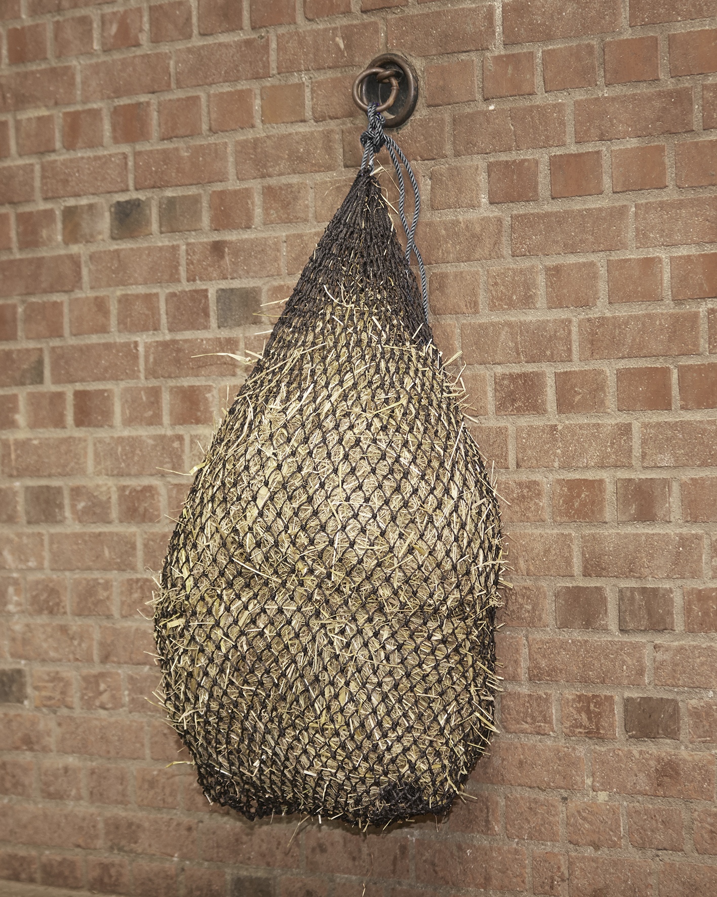 Large hay net SlowFeed, close-meshed, black