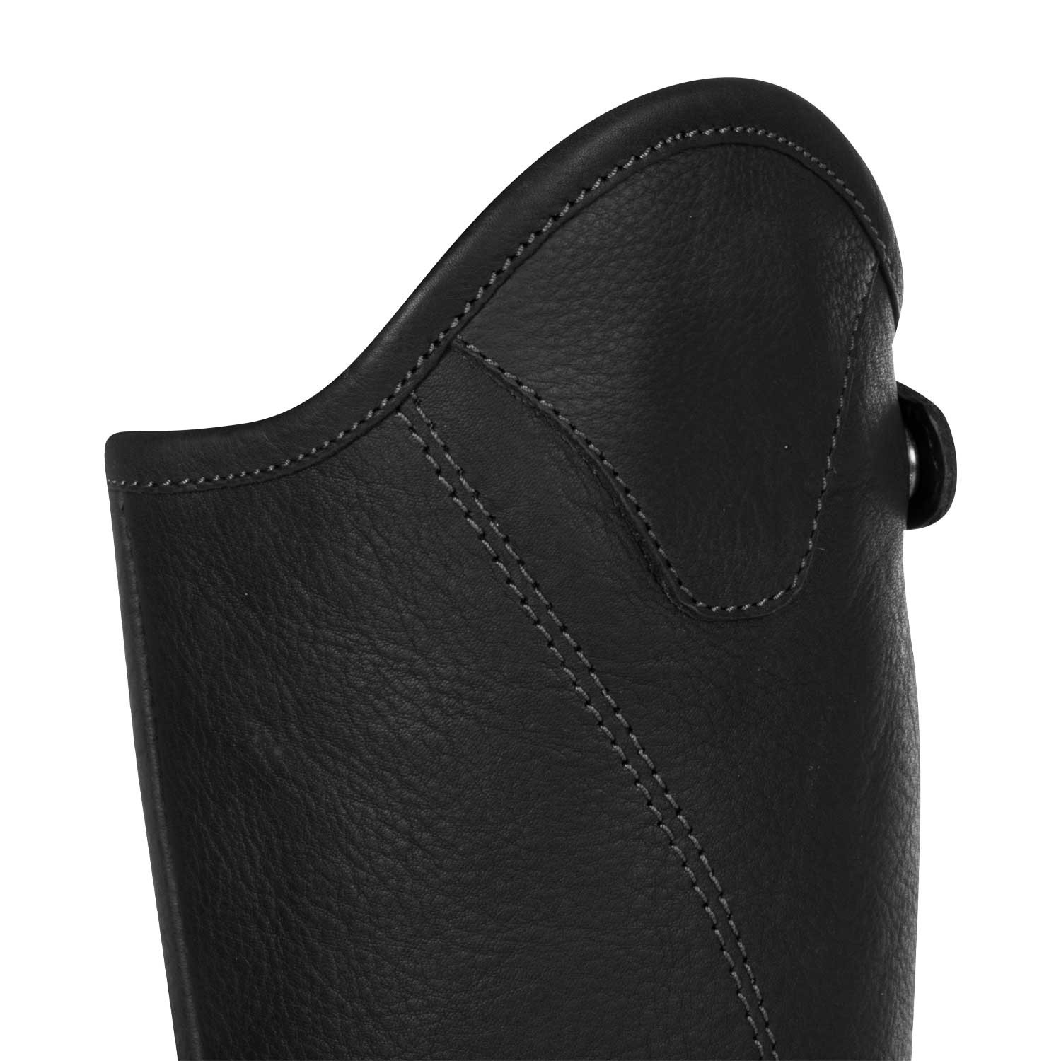 Unisex-Stiefeletten aus weichem Leder mit seitlichem Reißverschluss