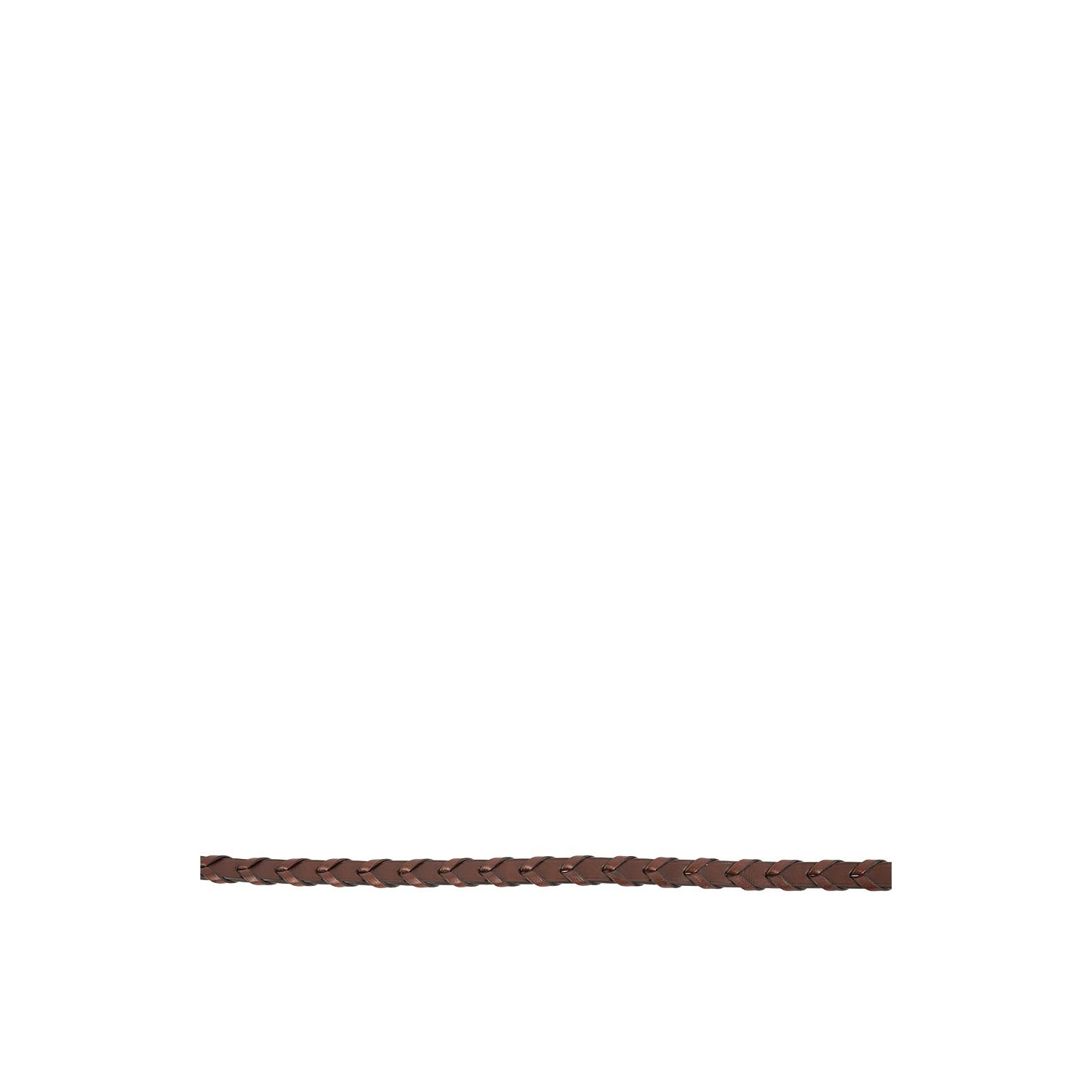 Hunter reins Braided in braun/silber