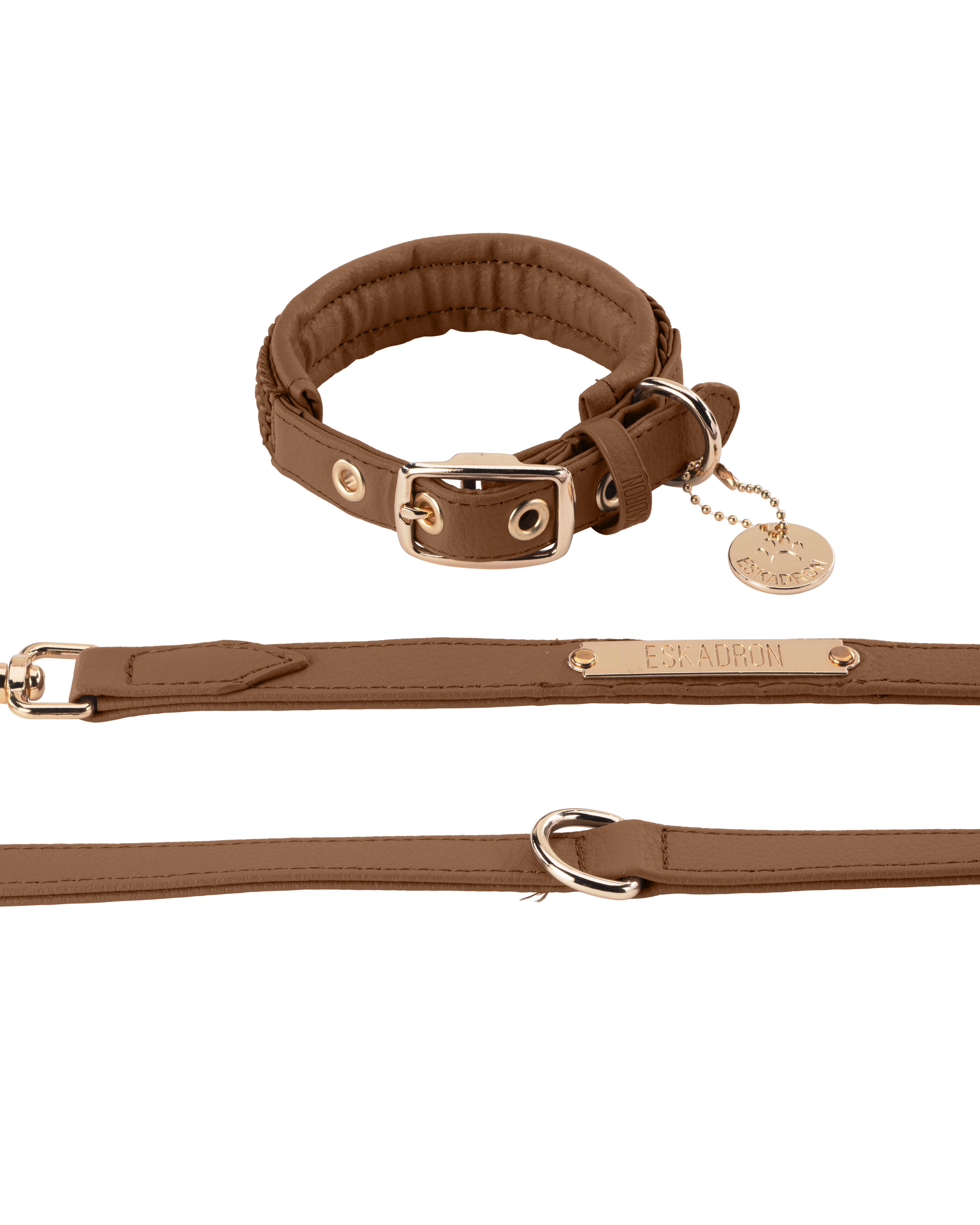 Heritage Faux Leather dog set