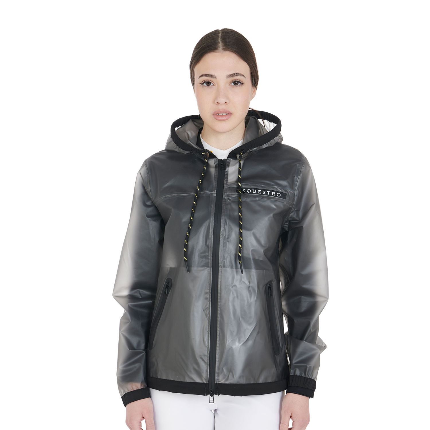 Transparente Damen-Funktions-Regenjacke