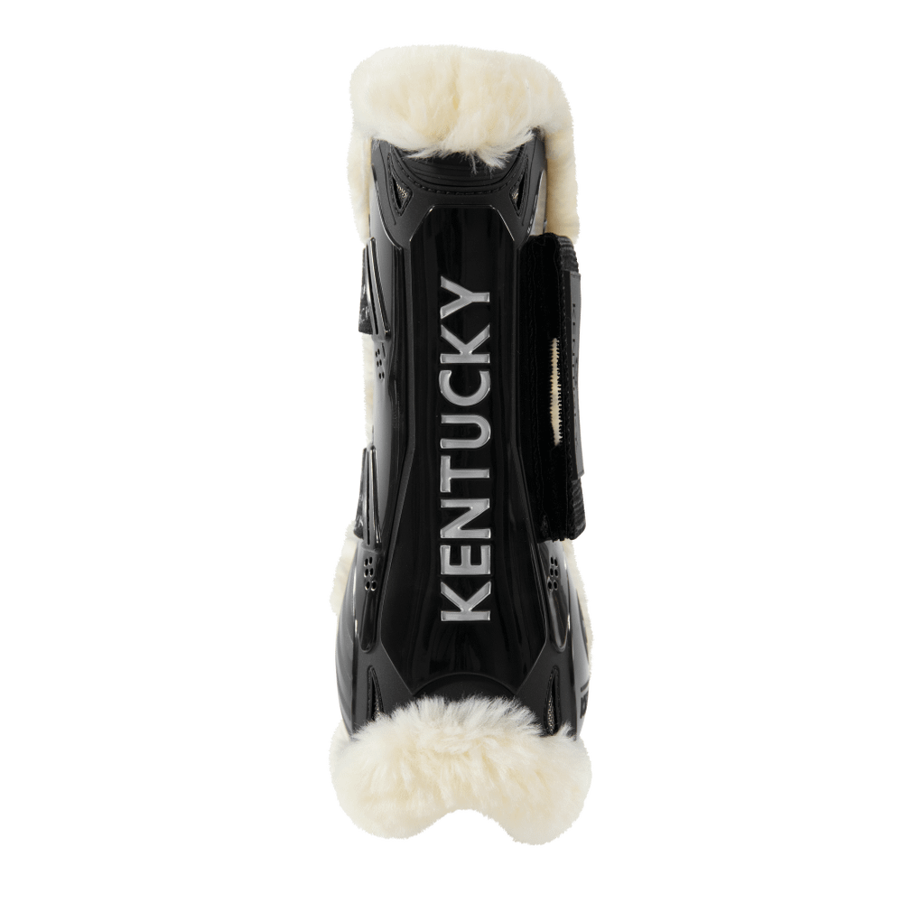 Vegan Fell Springgamaschen Velcro