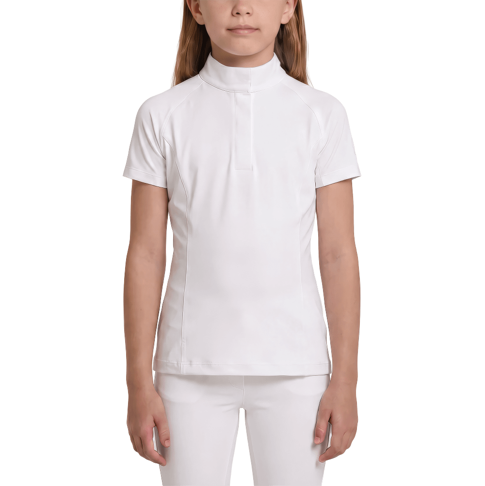 Turniershirt Classic Mädchen kurzarm