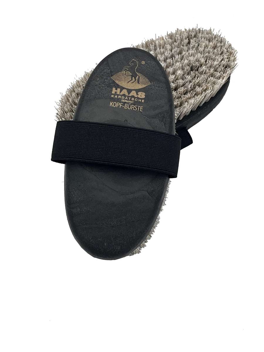 Kopfbürste in schwarz
