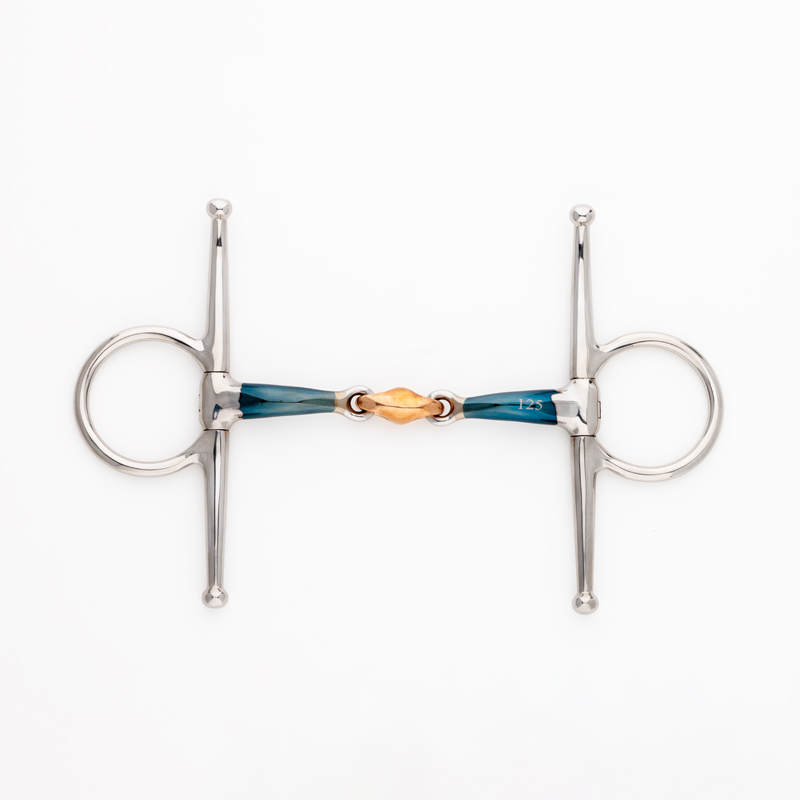 Schenkeltrense"Ergonomic"14mm-doppelt geb-Lock up