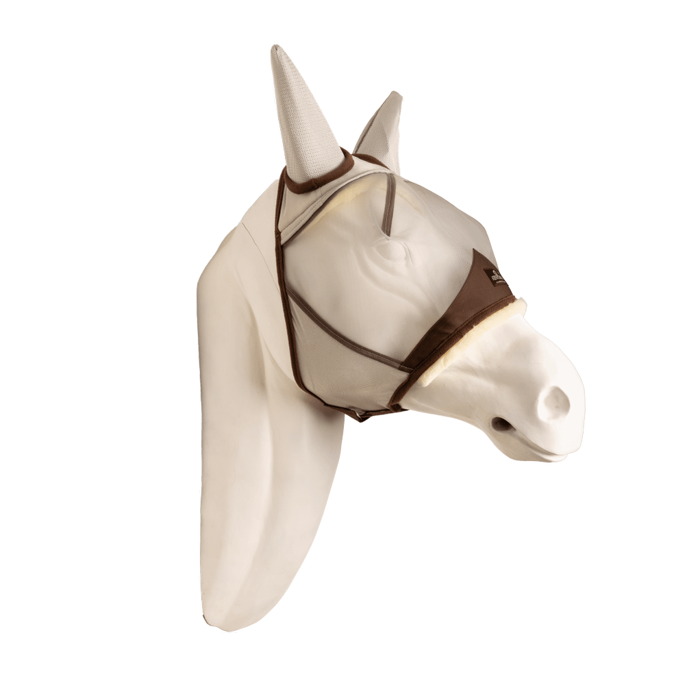 Fliegenmaske Skin Friendly mit Ohren