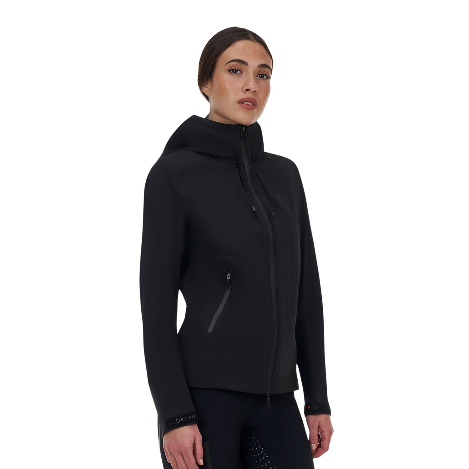 Wasserdichte Damen-Softshelljacke mit Reißverschluss