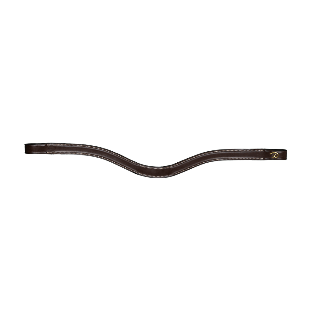 Browband V-shape flat leather | Dy'on