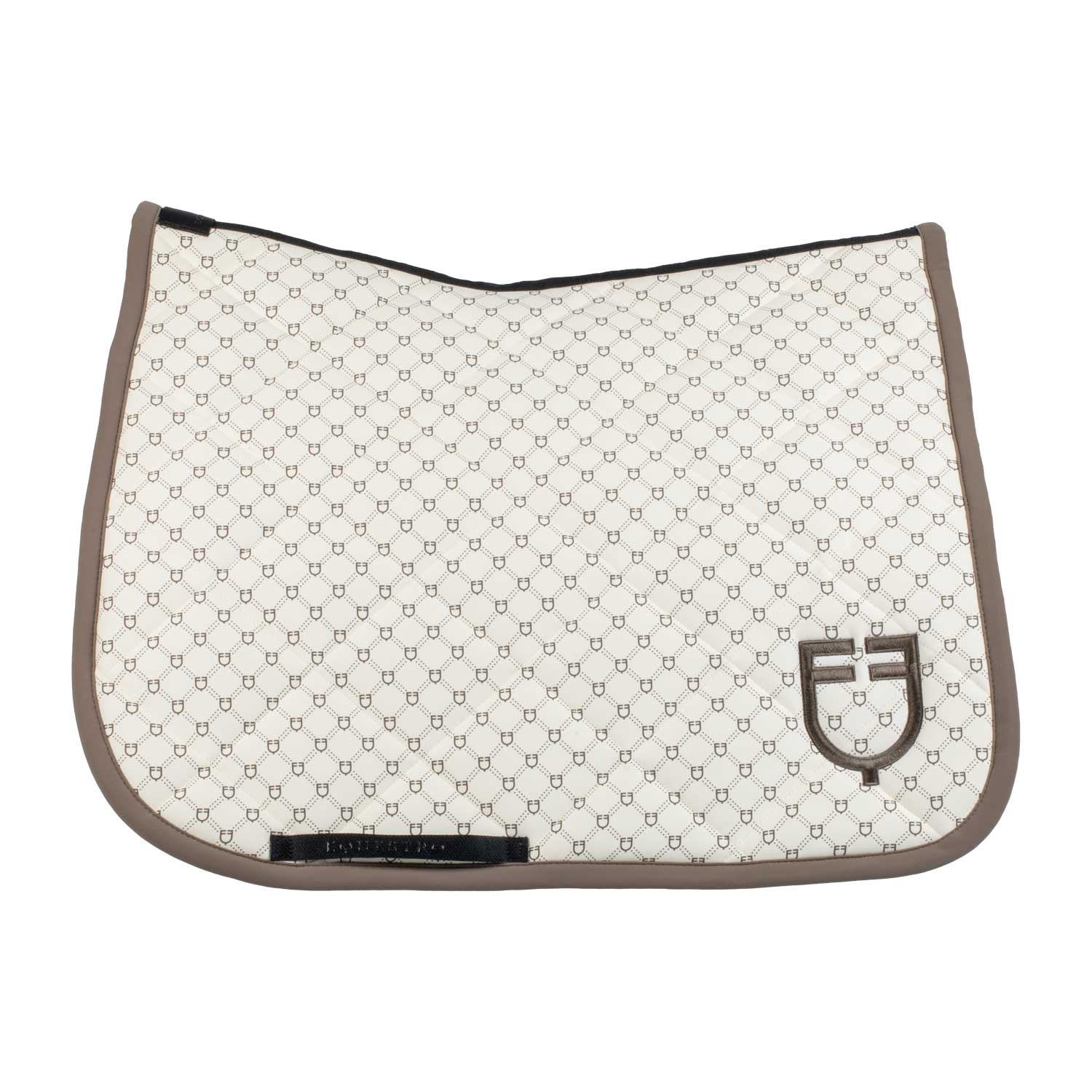 Dressurschabracke mit Monogramm-Print