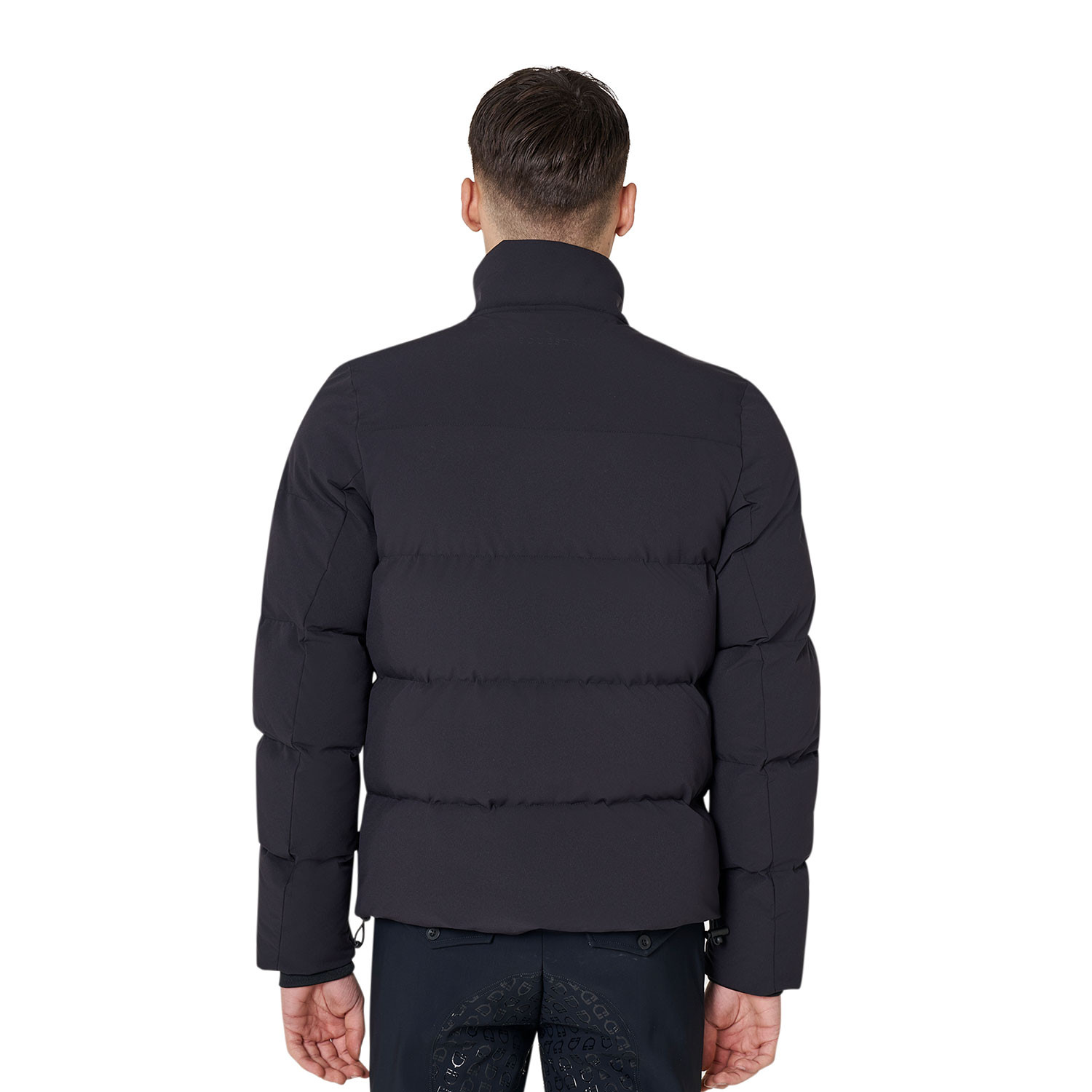 Daunenjacke für Herren mit hohem Kragen