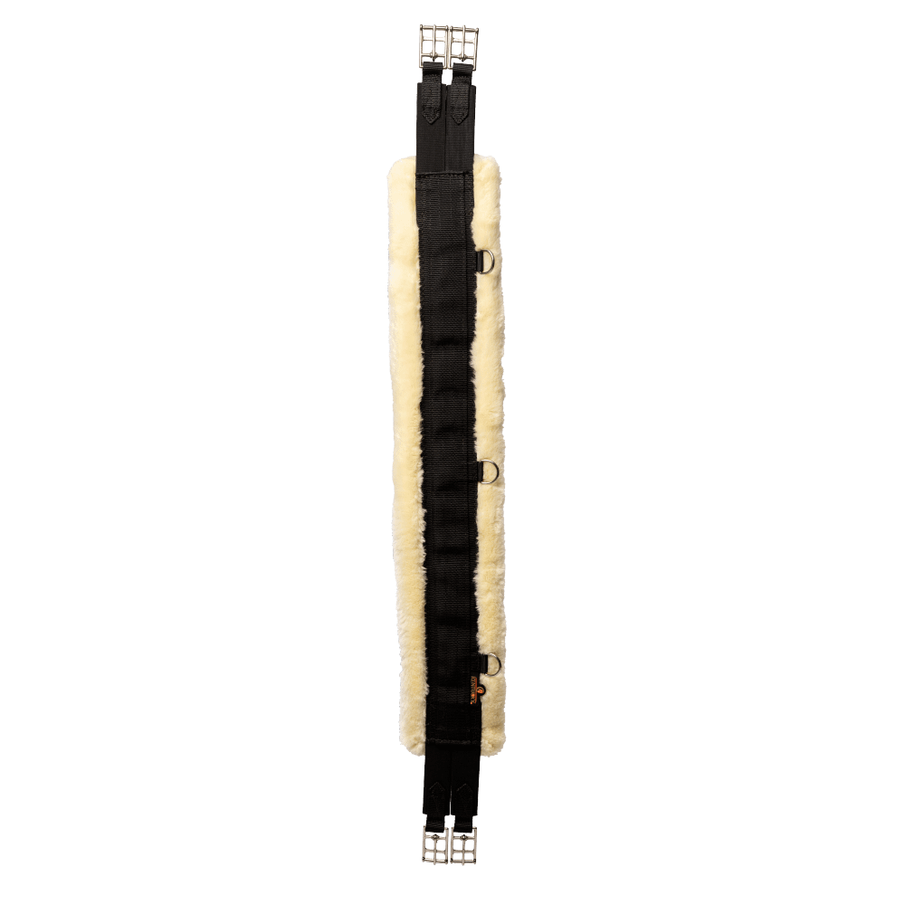 Saddle girth lambskin