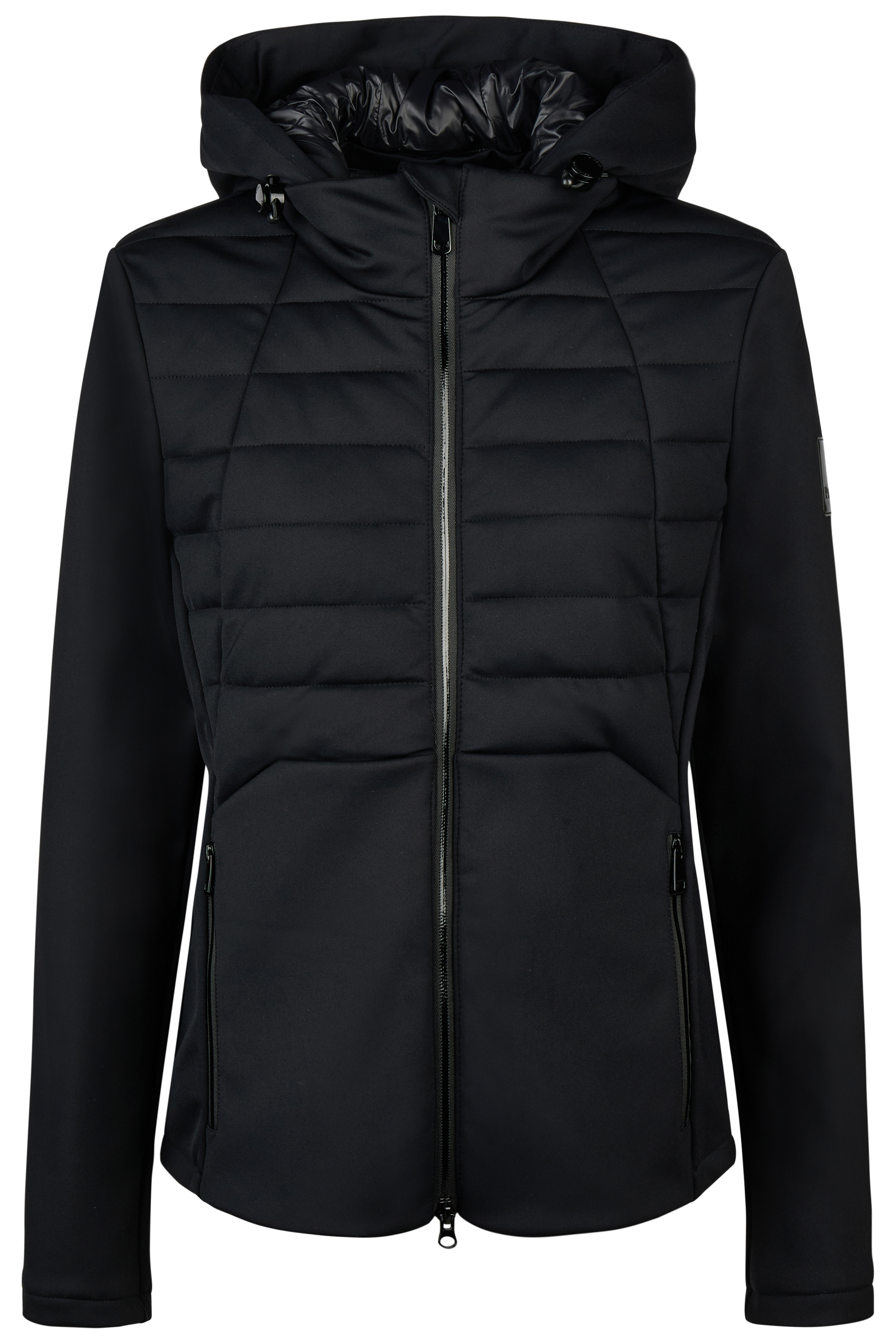 Steppfleecejacke Damen Quiltsiehld Fleece