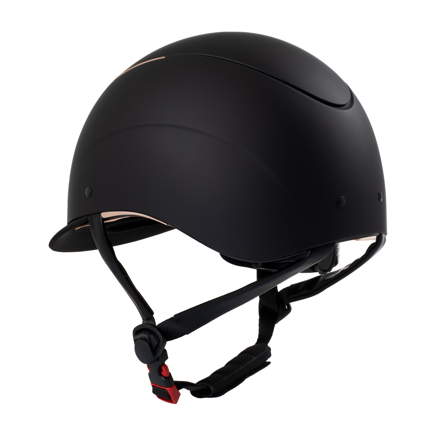 Unisex-Helm mit glänzendem Rahmen Zulassung EN 1384-2023