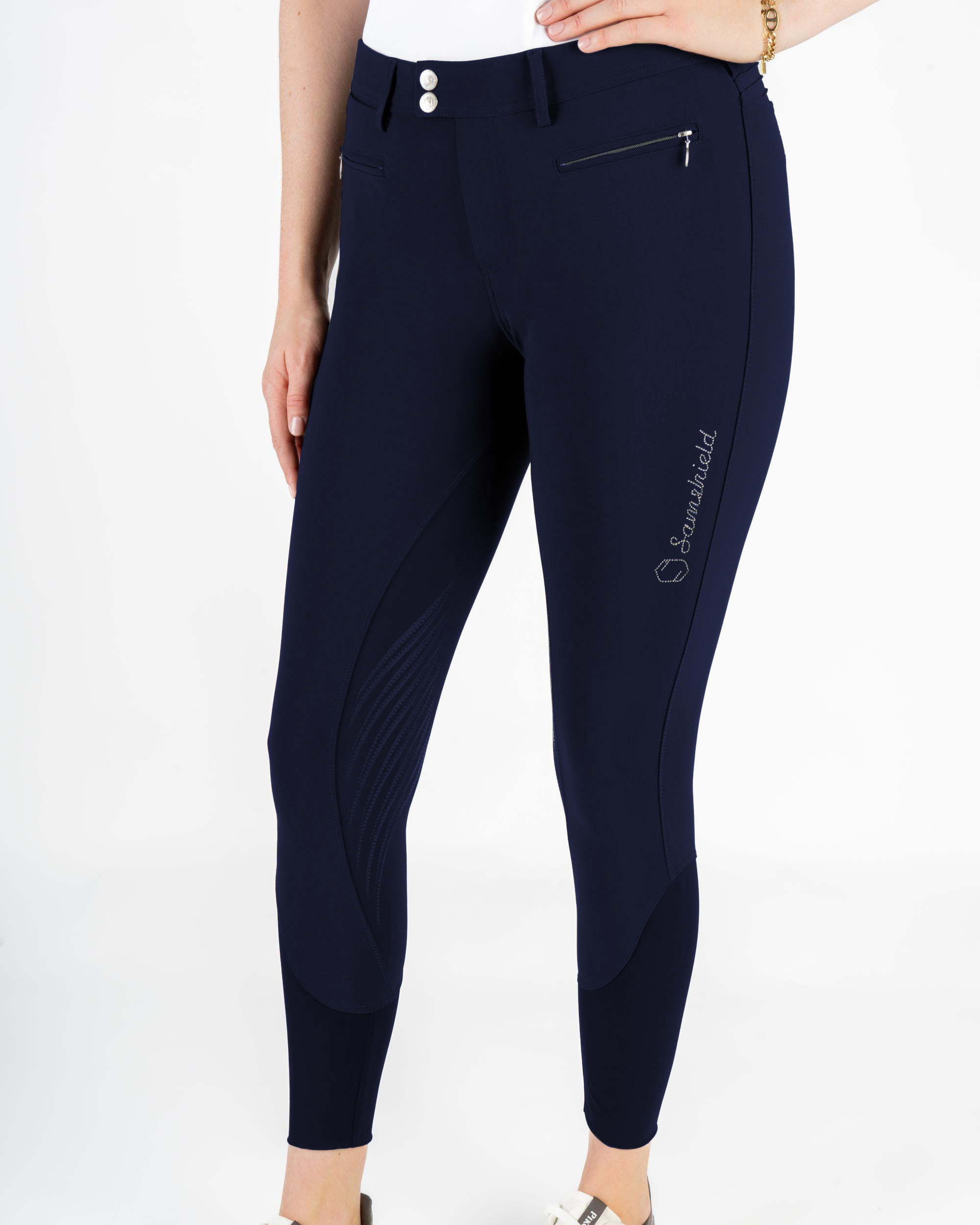 Ladies' riding breeches Adele with knee grip