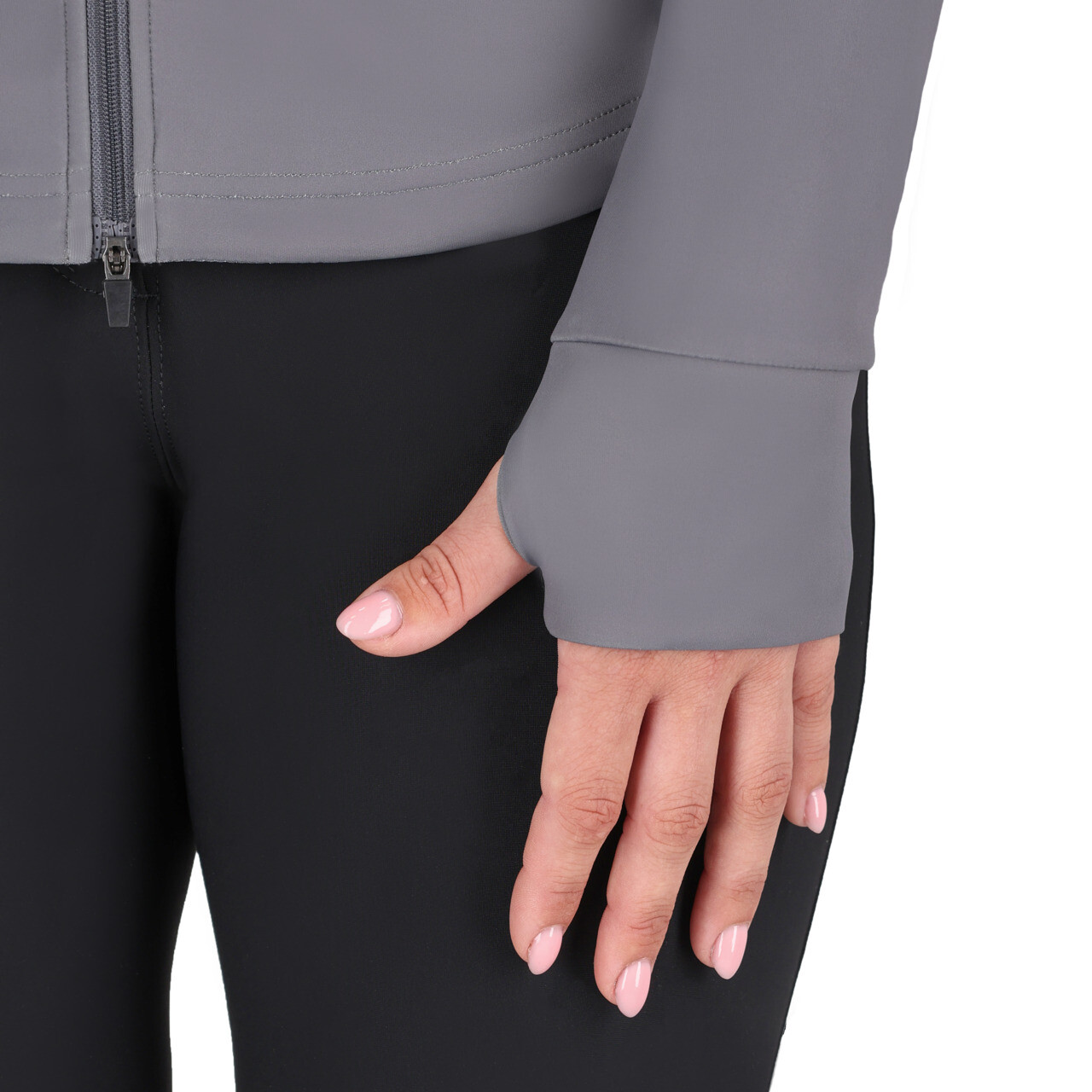 Sweatjacke Oakleigh in grau