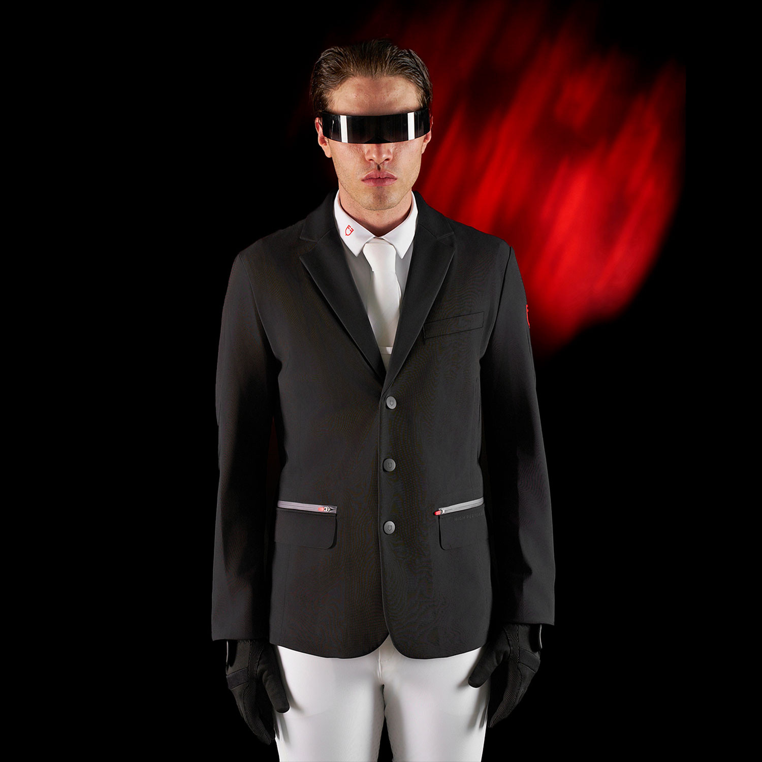 Ridertechnology Herren-Turnierjacke mit verschweißten Nähten