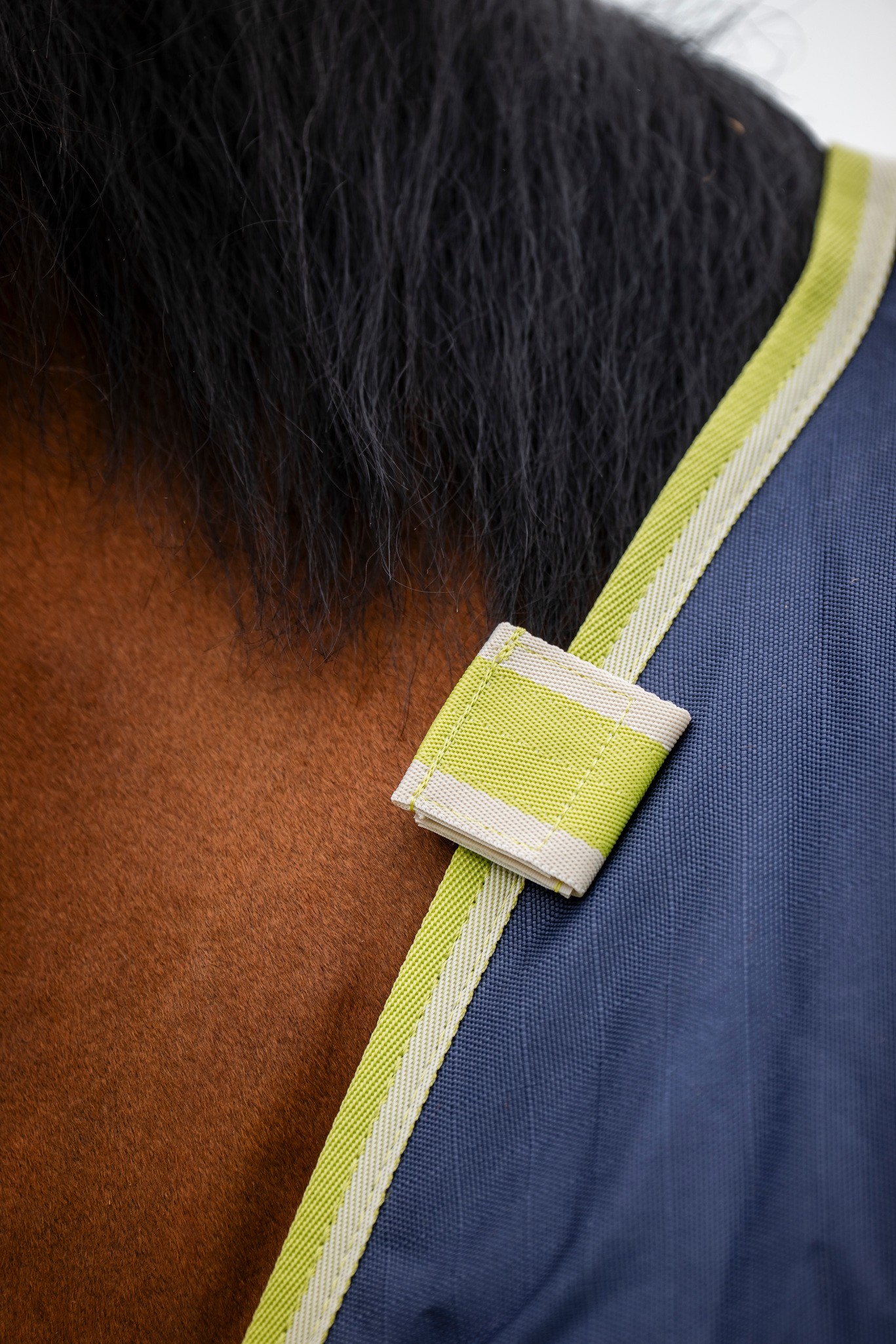 Outdoordecke Oasis Turnout 200 g mit Halsteil in Grey/lime