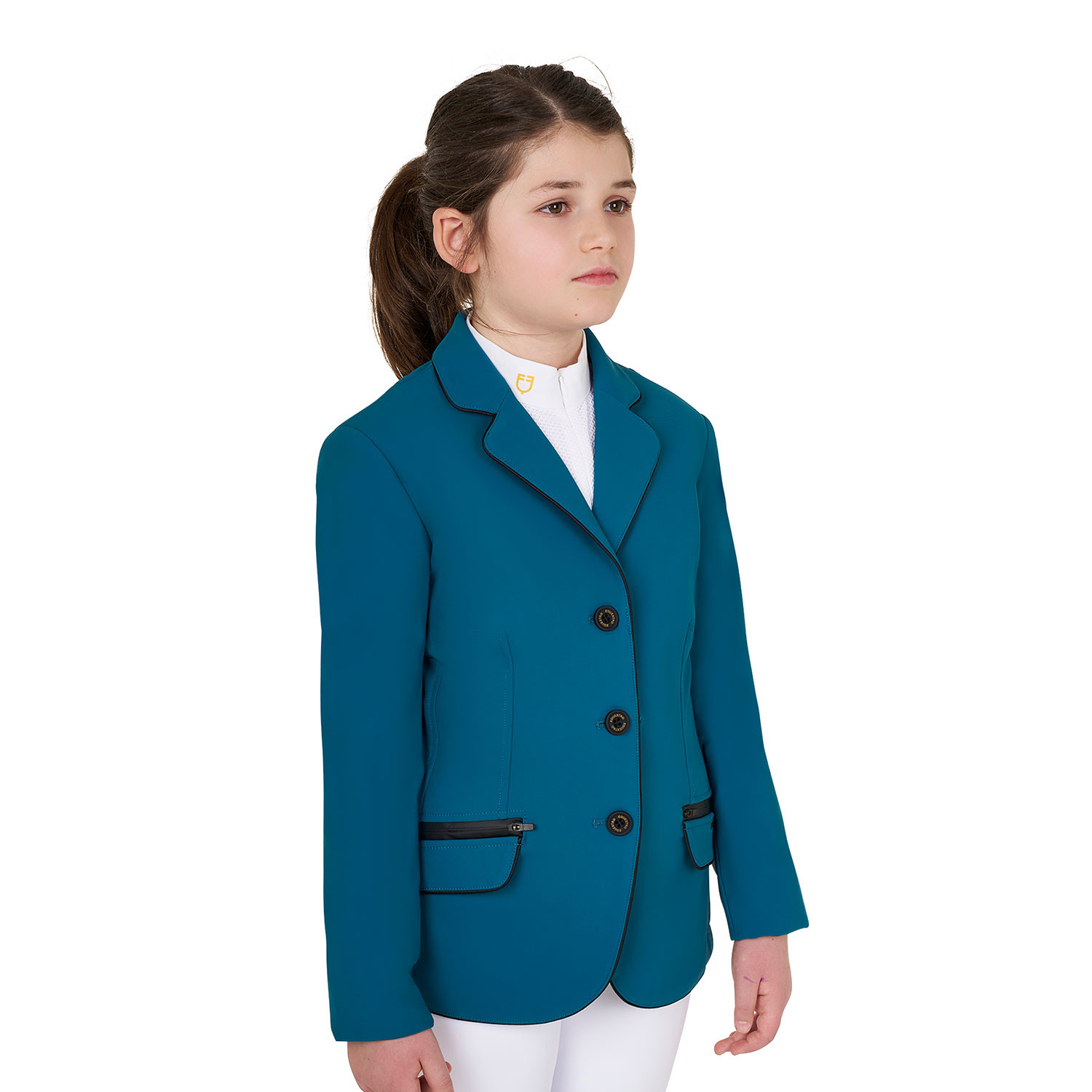 Turnierjacket für Mädchen aus technischem Gewebe