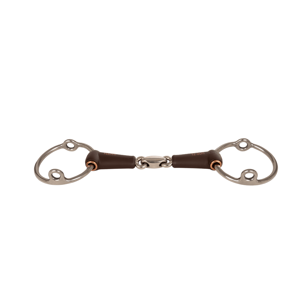 Mors à aiguilles avec anneaux libres double brisure Flex Medium