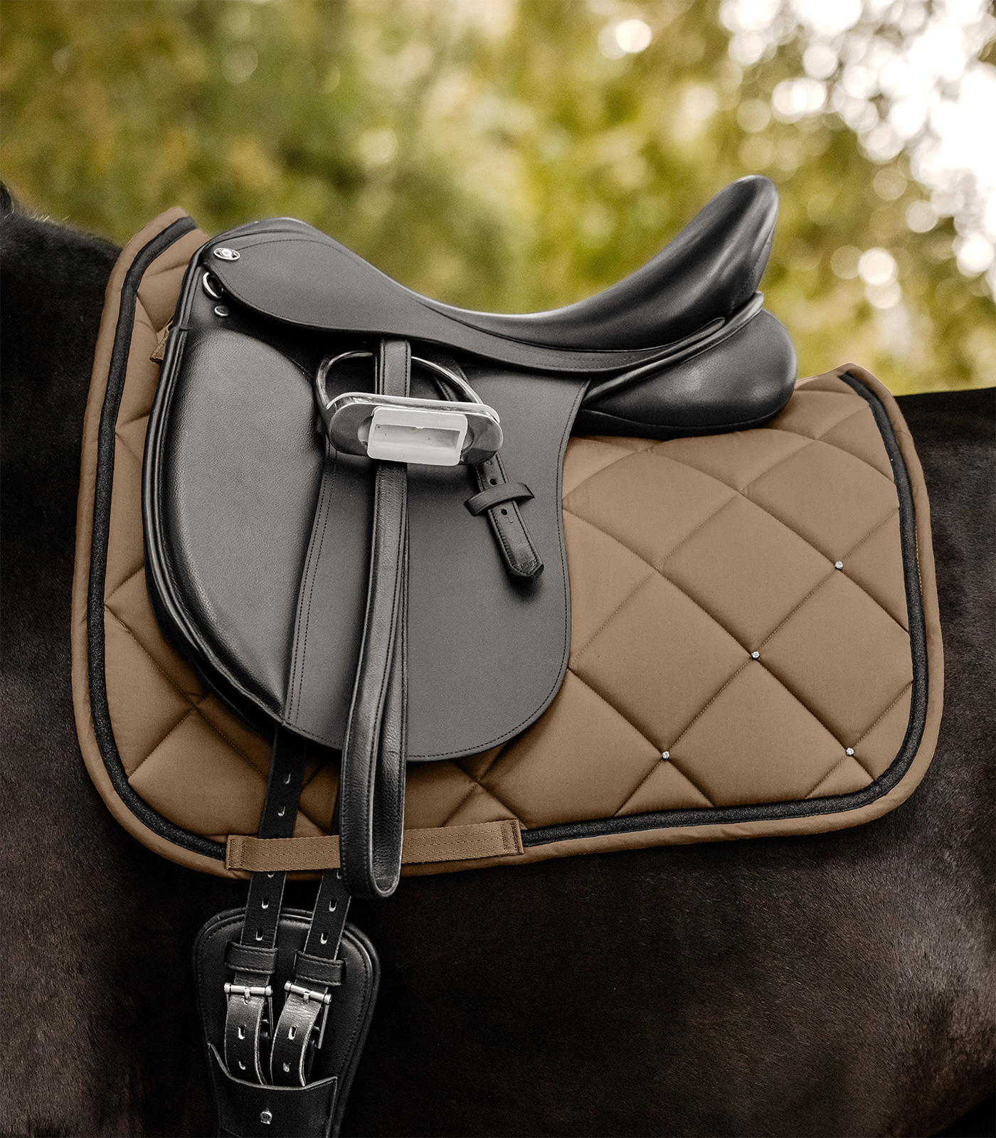 Competition saddle pad
